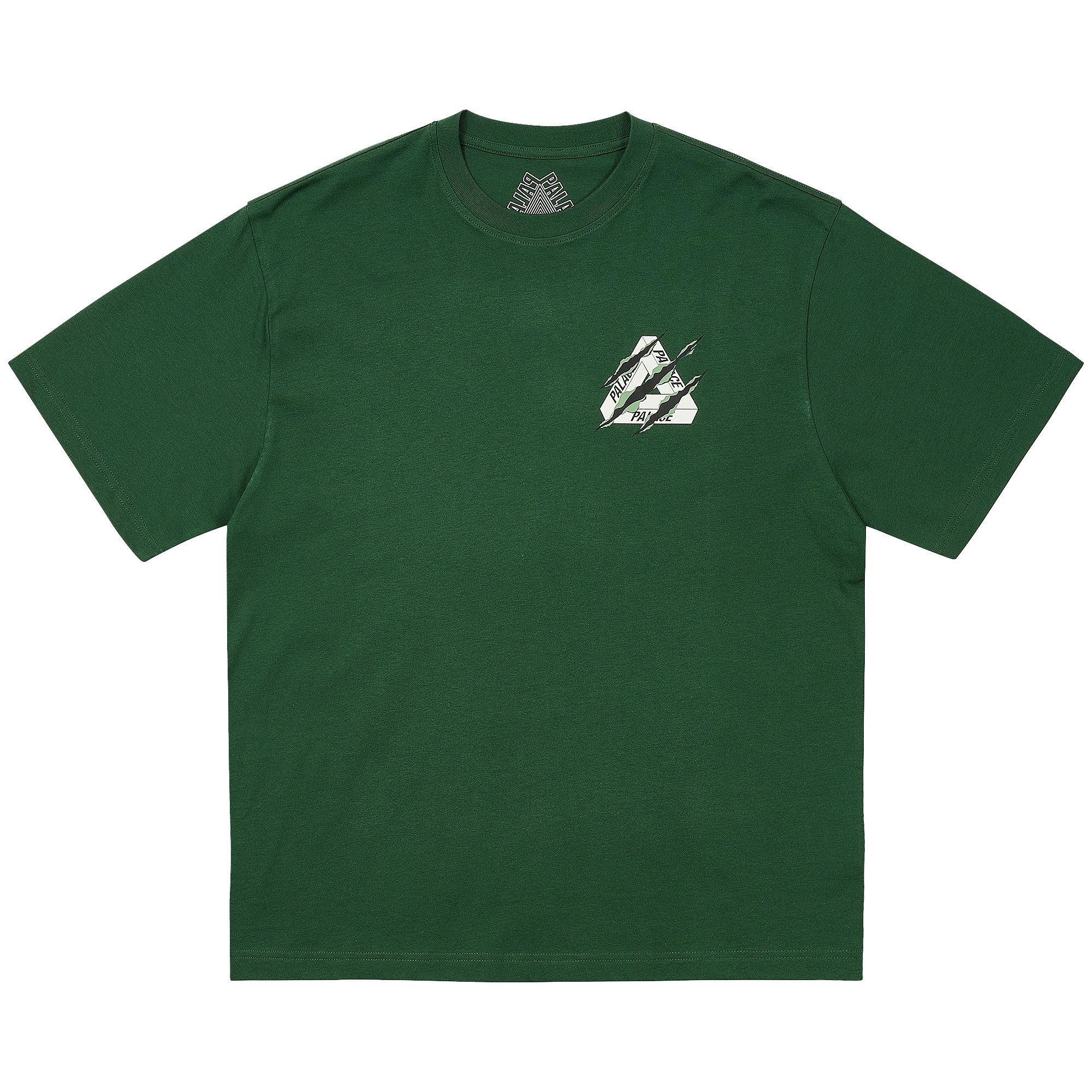 Pre-owned Palace Ripped Tri T-shirt 'racey Green' | Men's Size Xxl