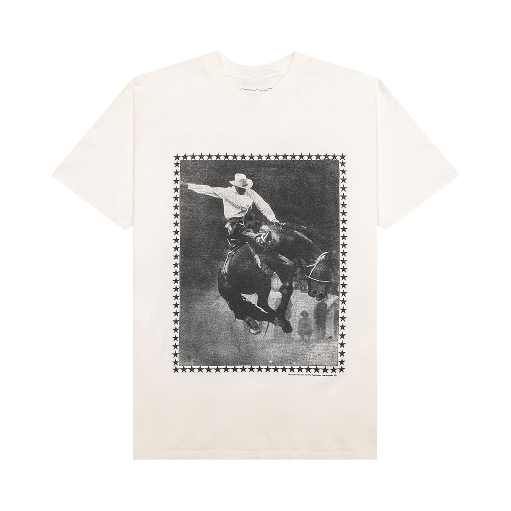 Pre-owned One Of These Days Roper Tee 'bone' | White | Men's Size Xxl