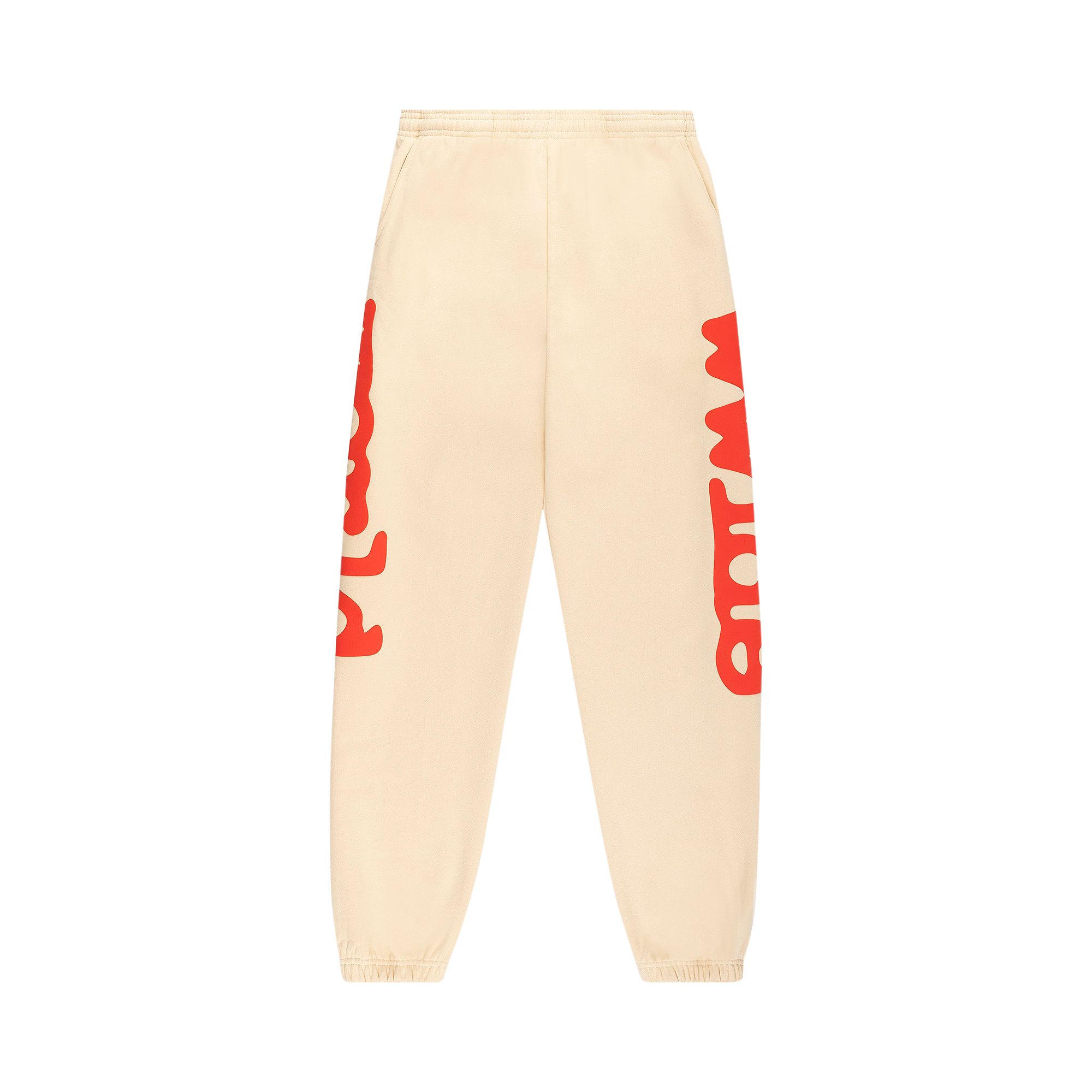 Pre-owned Sp5der Beluga Sweatpant 'cream' | Men's Size Xl