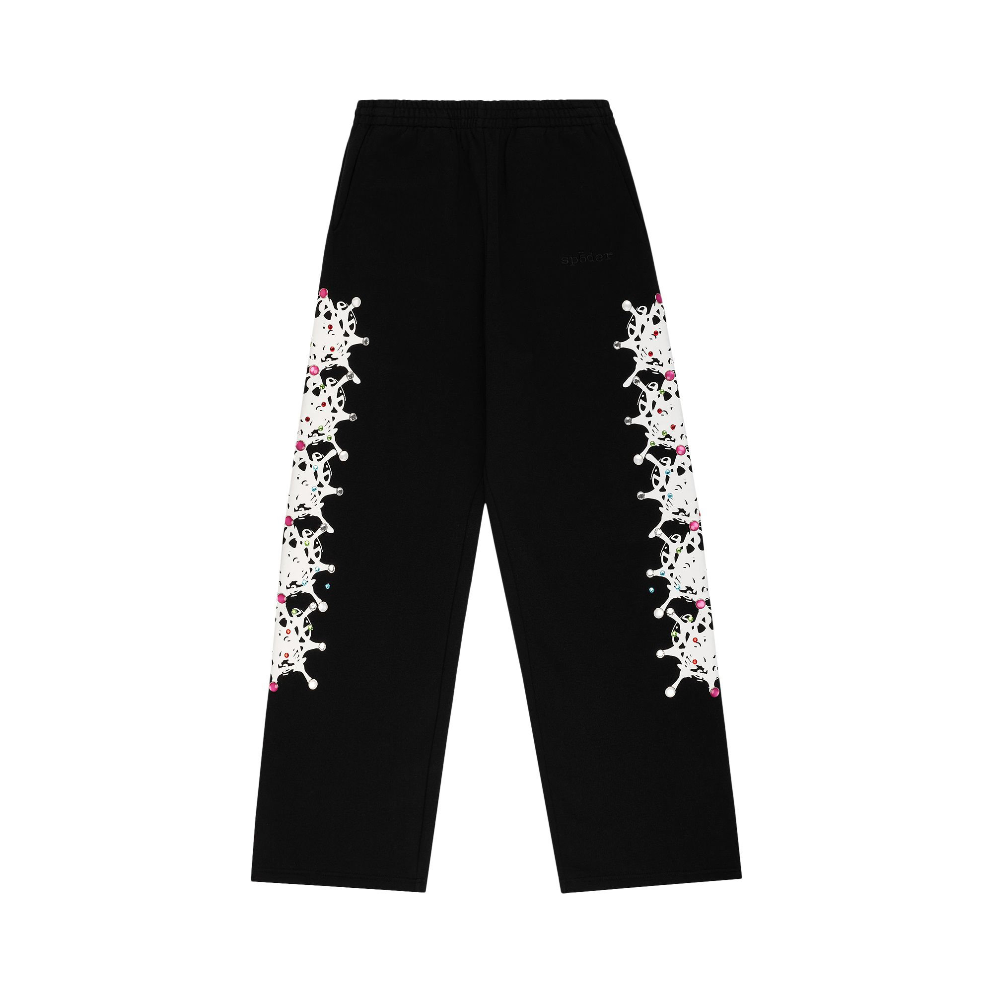Pre-owned Sp5der Stone Sweatpant 'black' | Men's Size Xs