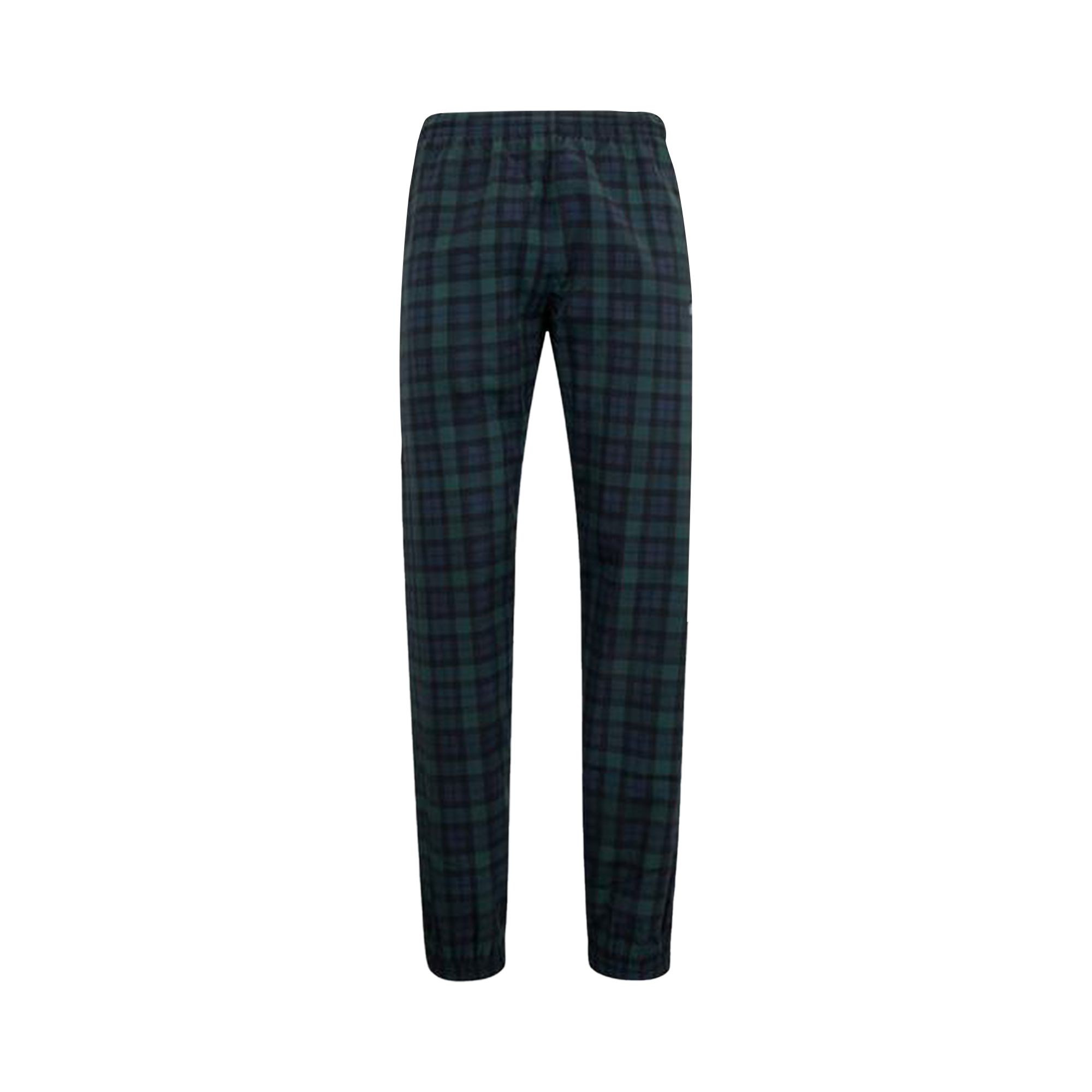 Pre-owned Martine Rose Printed Track Pant 'black Tartan' | Men's Size M
