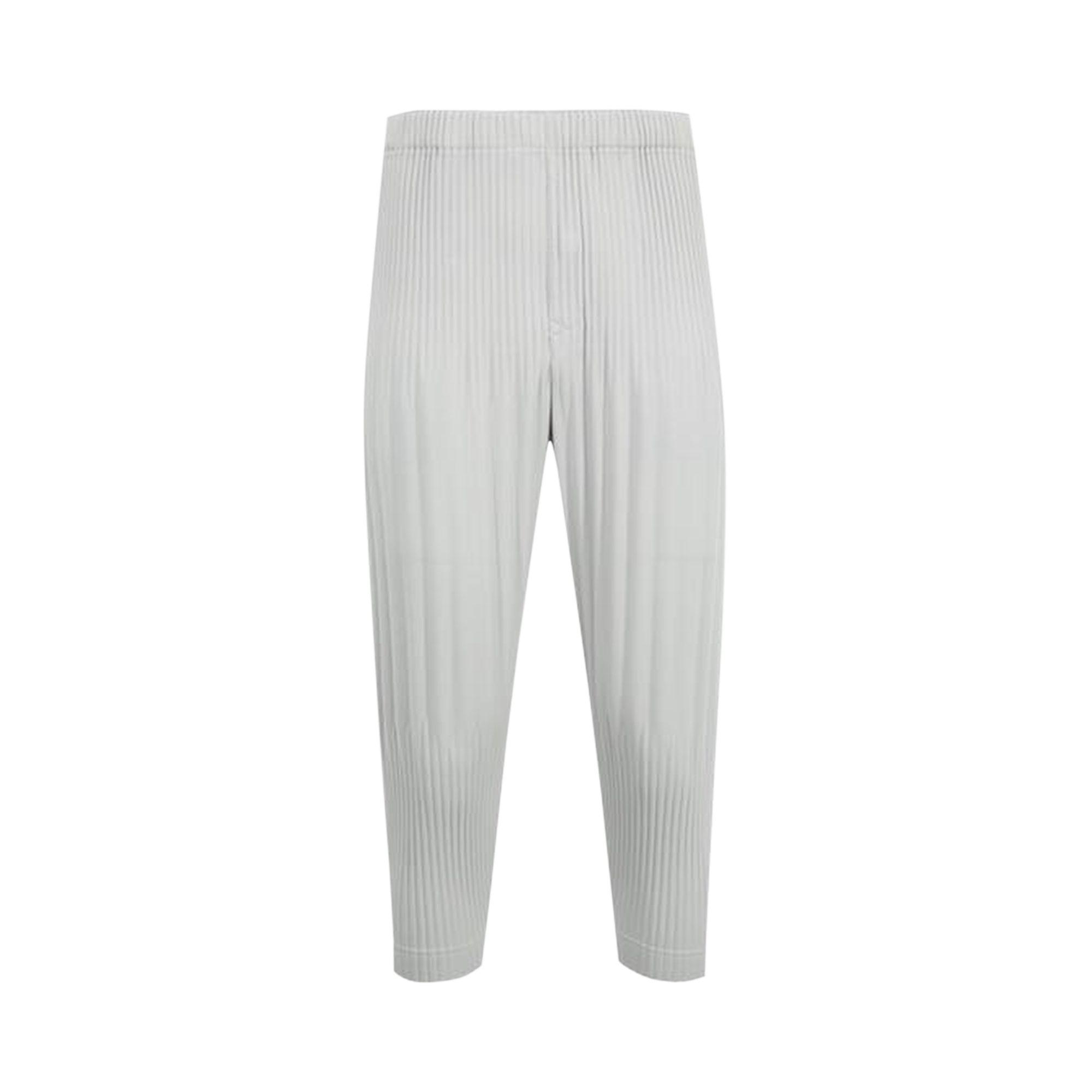 Pre-owned Issey Miyake Basic Pants 'light Grey' | Men's Size 2 In Gray