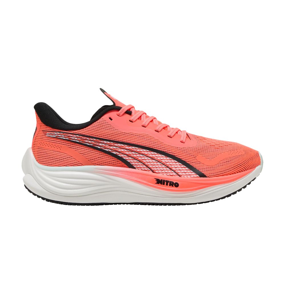 Puma Velocity Nitro 3 'Glowing Red' | Orange | Men's Size 7.5 - 377748-24