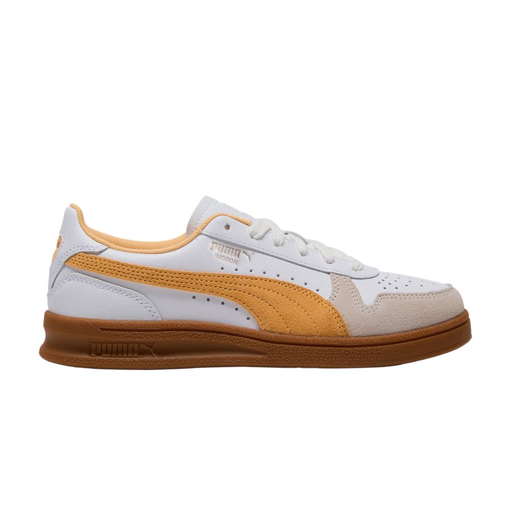 Pre-owned Puma Wmns Indoor Og 'warm White Almost Apricot Gum' | Women's Size 5.5