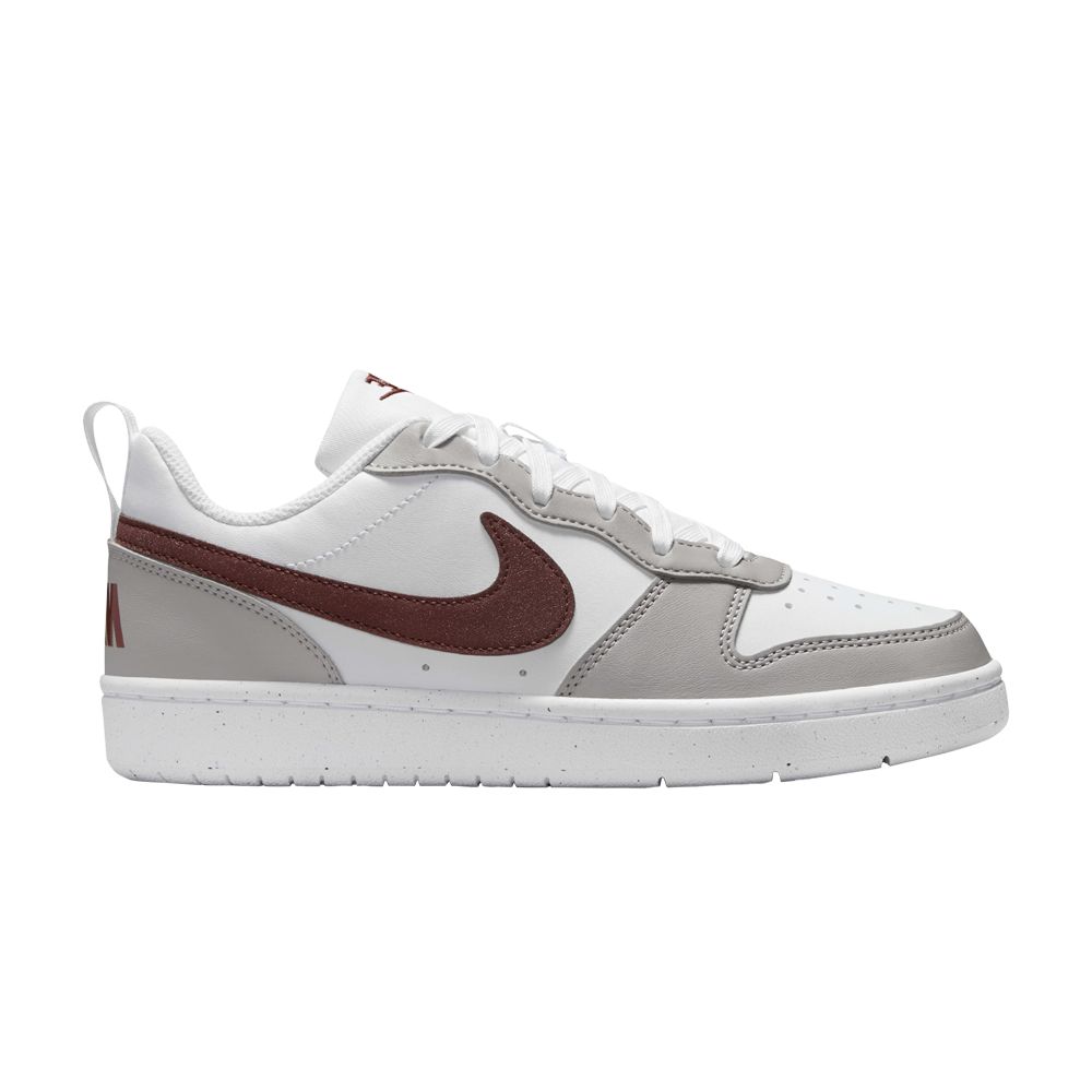 Pre-owned Nike Court Borough Recraft Gs 'light Iron Ore Dark Pony' | Grey | Kid's Size 6.5