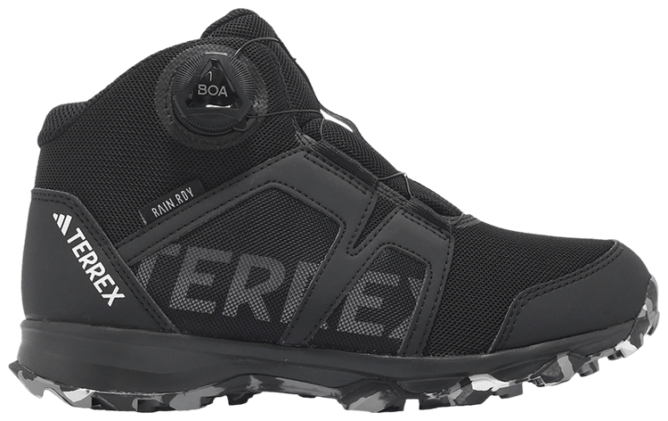 Adidas Terrex BOA Mid RainRDY J Black Grey