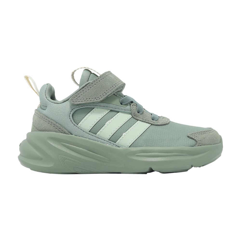 Pre-owned Adidas Originals Adidas Ozelle El K 'silver Green' | Kid's Size 11.5