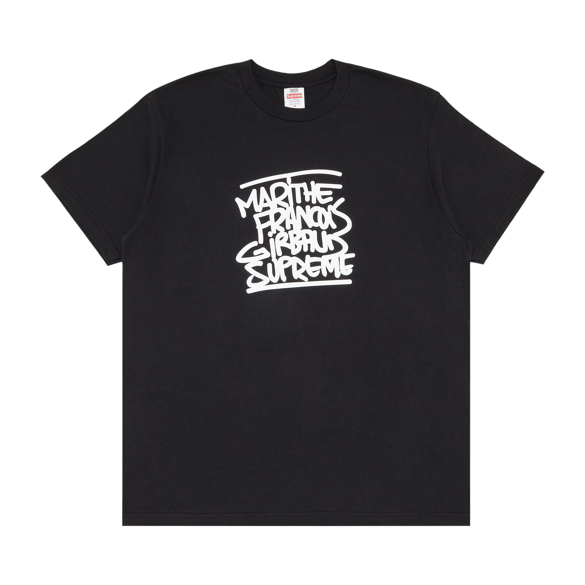 Pre-owned Supreme X Martithé + François Girbaud Tee 'black' | Men's Size Xl
