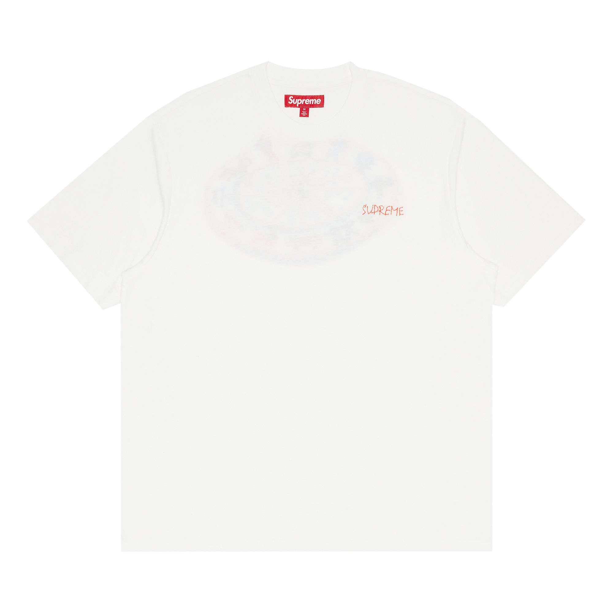 Pre-owned Supreme Zodiac Short-sleeve Top 'white' | Men's Size L