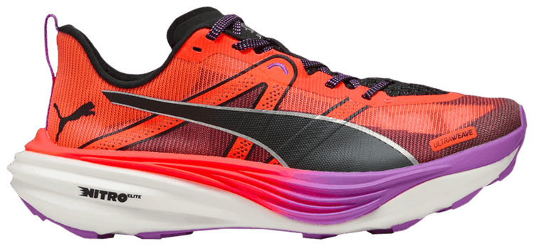 Puma Wmns Deviate Nitro Elite Trail Glowing Red