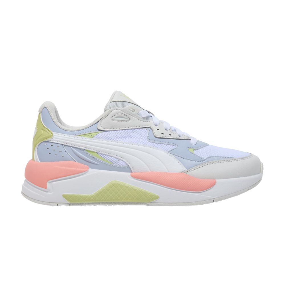 Puma Wmns X-Ray Speed 'Feather Grey Pink Green' | Women's Size 10 - 387063-71