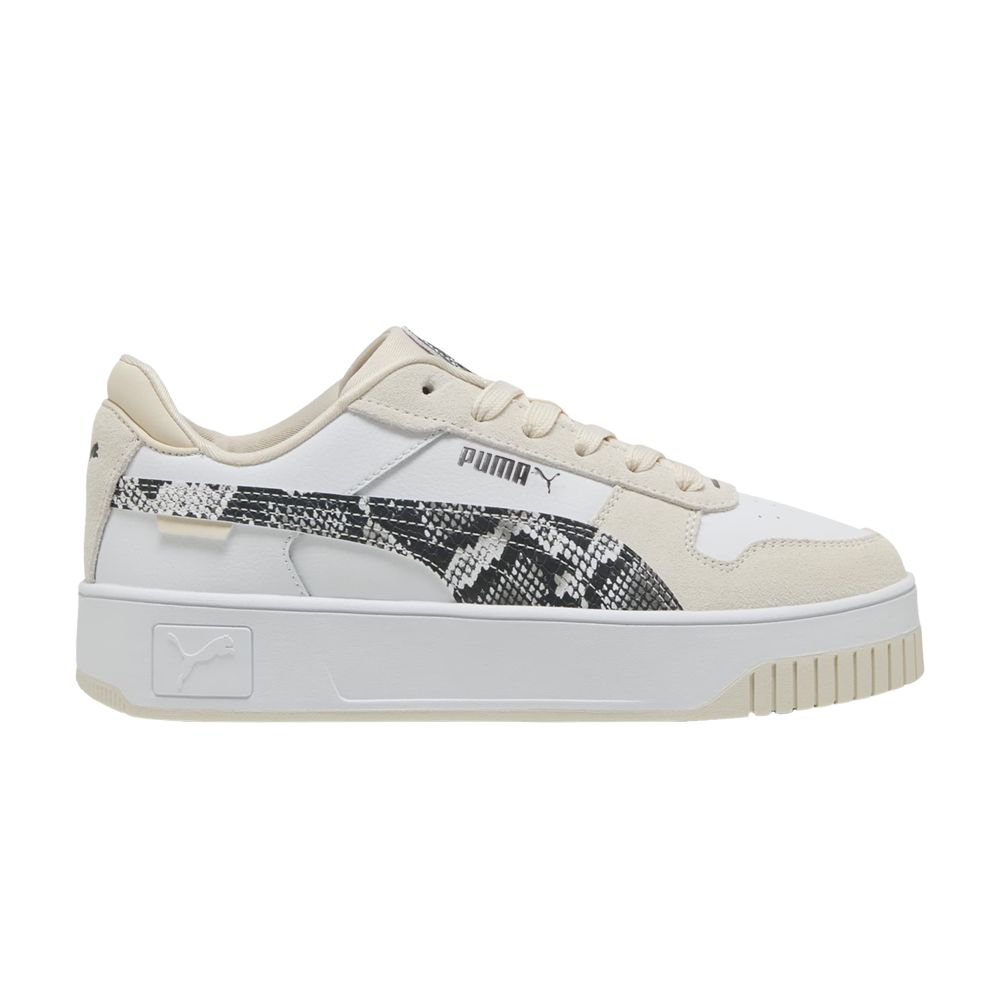 Puma Wmns Carina Street 'Snake Chic' | White | Women's Size 9.5 - 401611-01