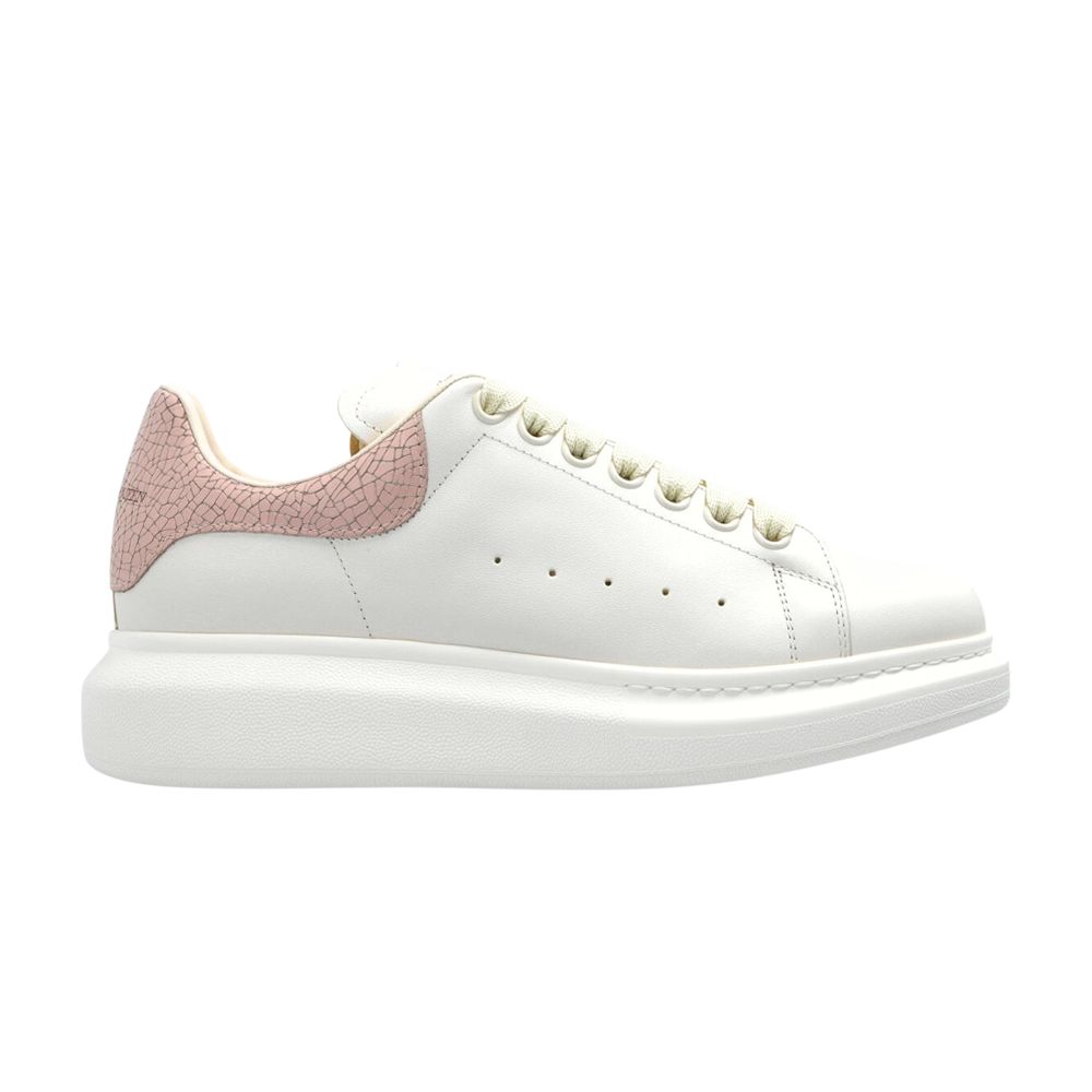Pre-owned Alexander Mcqueen Wmns Oversized Sneaker 'off-white Cracked Pink' | Cream | Women'