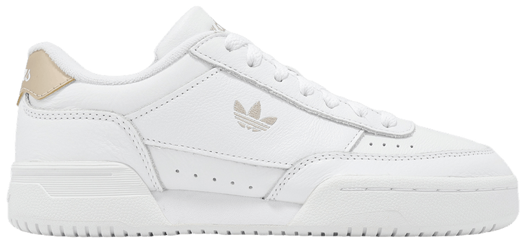 Adidas Wmns Court Super White Wonder Gold Metallic