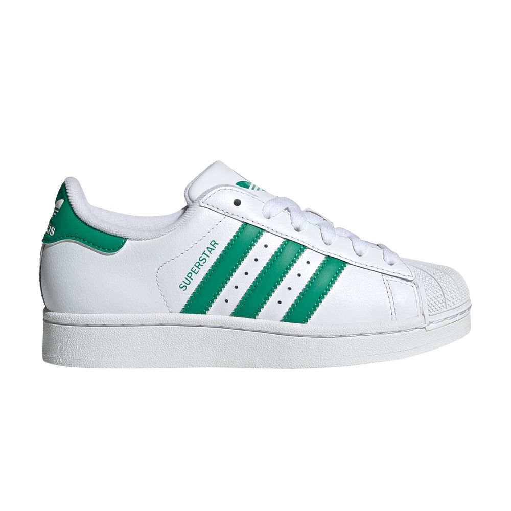 adidas Superstar 2 J 'White Court Green' | Kid's Size 5.5 - JH7897