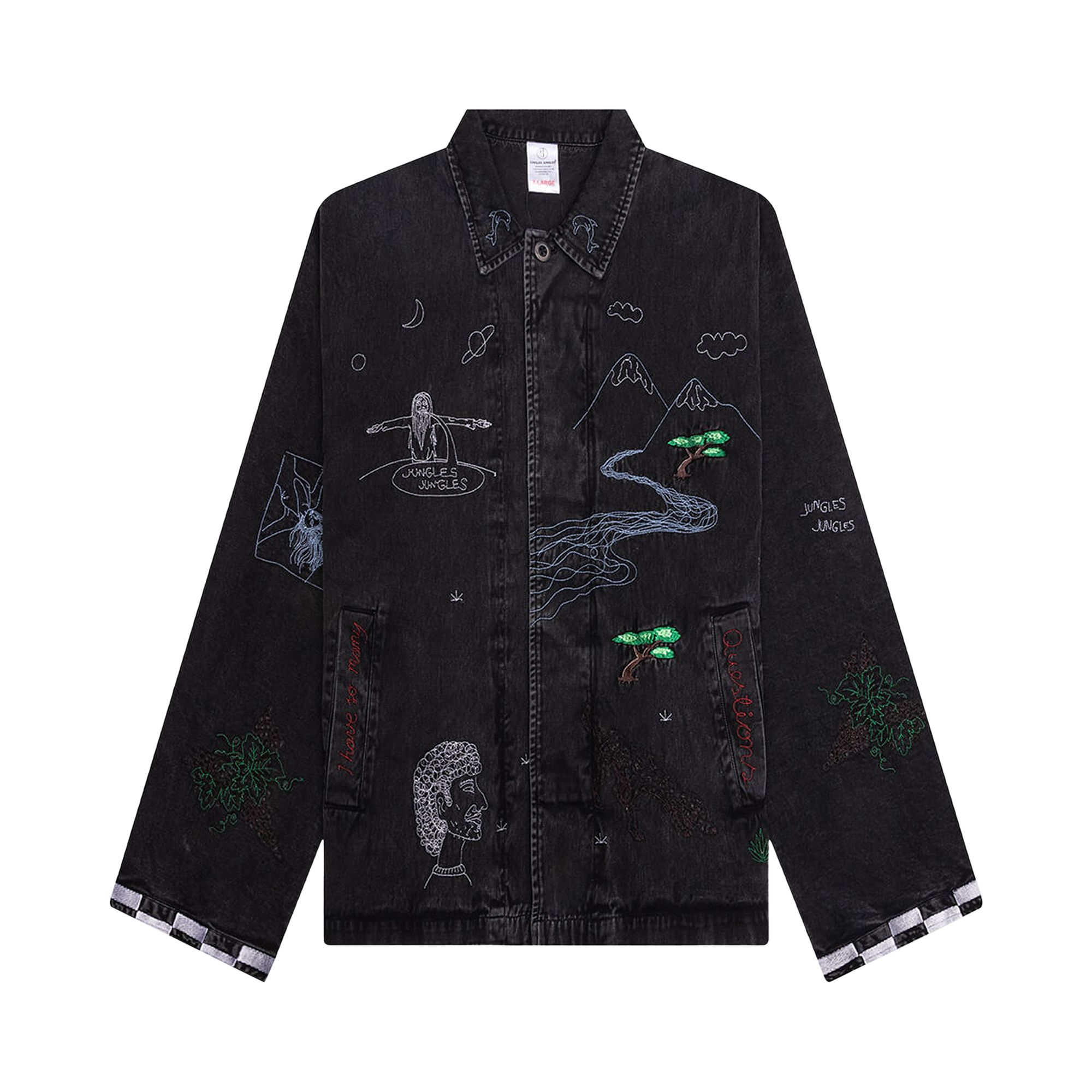 Pre-owned Jungles Questions Jacket 'black' | Men's Size L