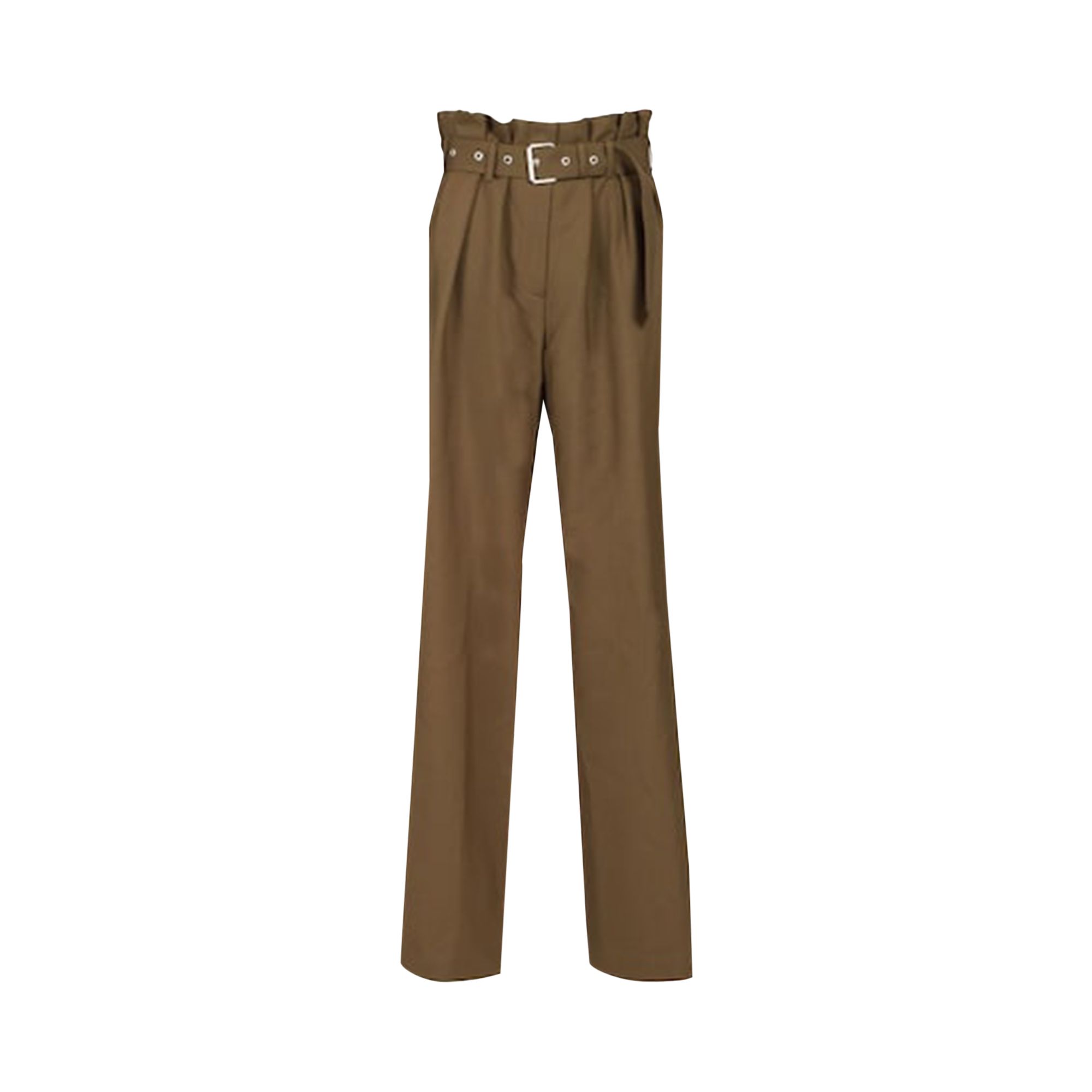 Pre-owned Dries Van Noten Peaches Pants 'khaki' | Tan | Women's Size 36