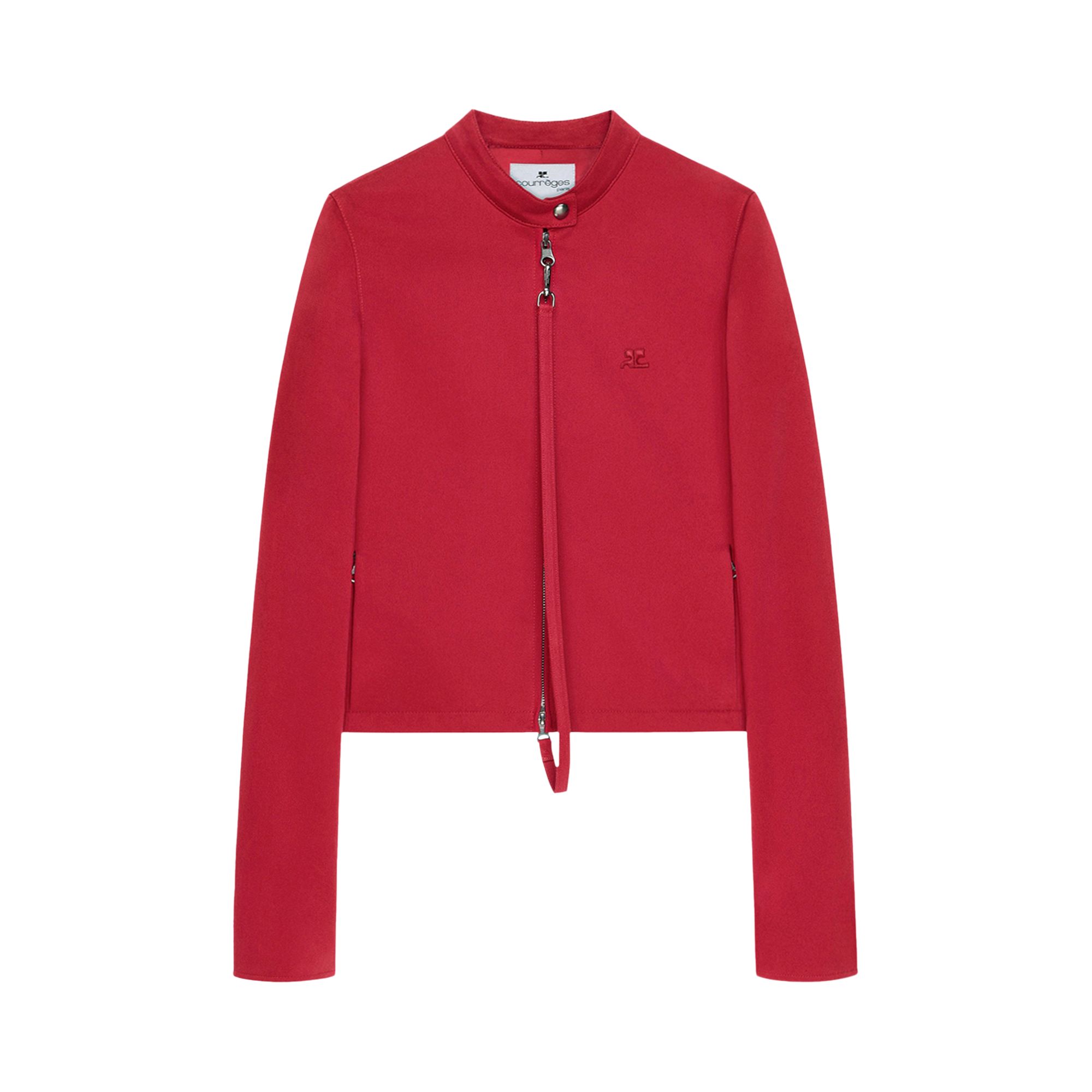 Pre-owned Courrèges City Jacket 'ruby' | Red | Women's Size 40