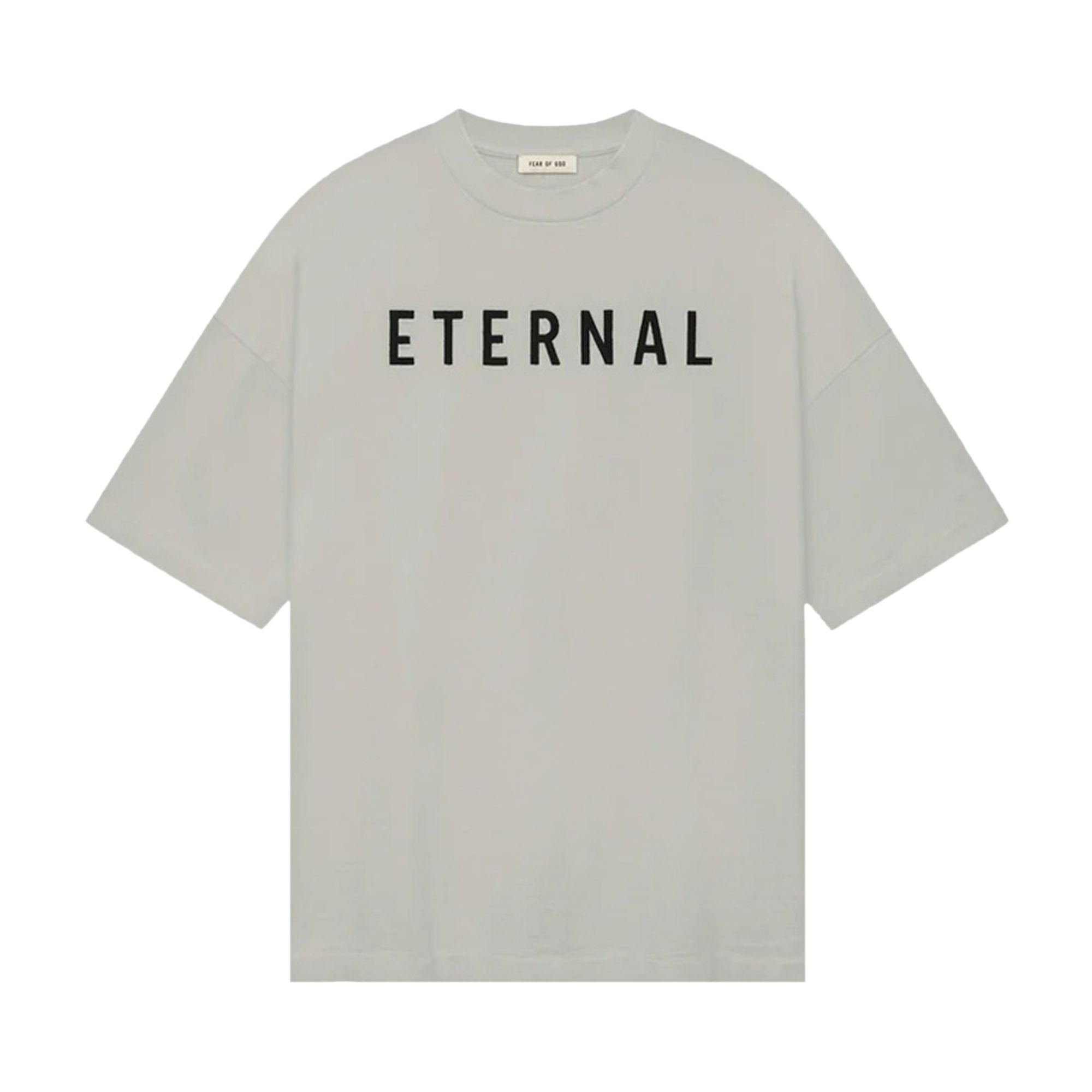 Pre-owned Fear Of God Eternal Tee 'dove Grey' | Men's Size L In Gray