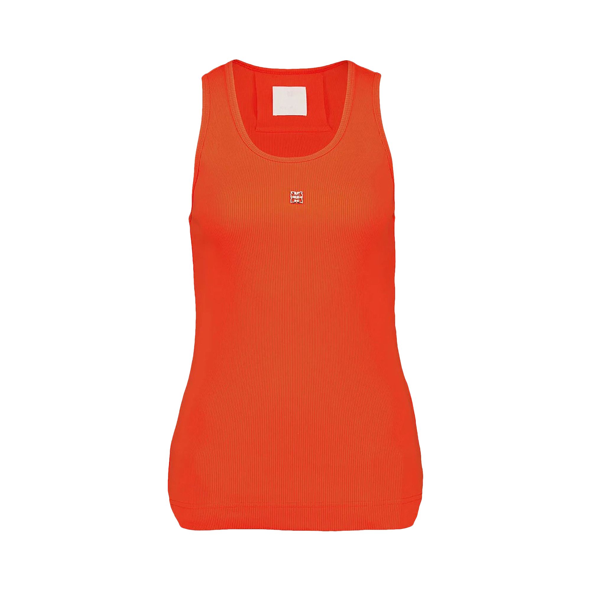Pre-owned Givenchy Slim Fit Tank Top 'orange' | Women's Size S