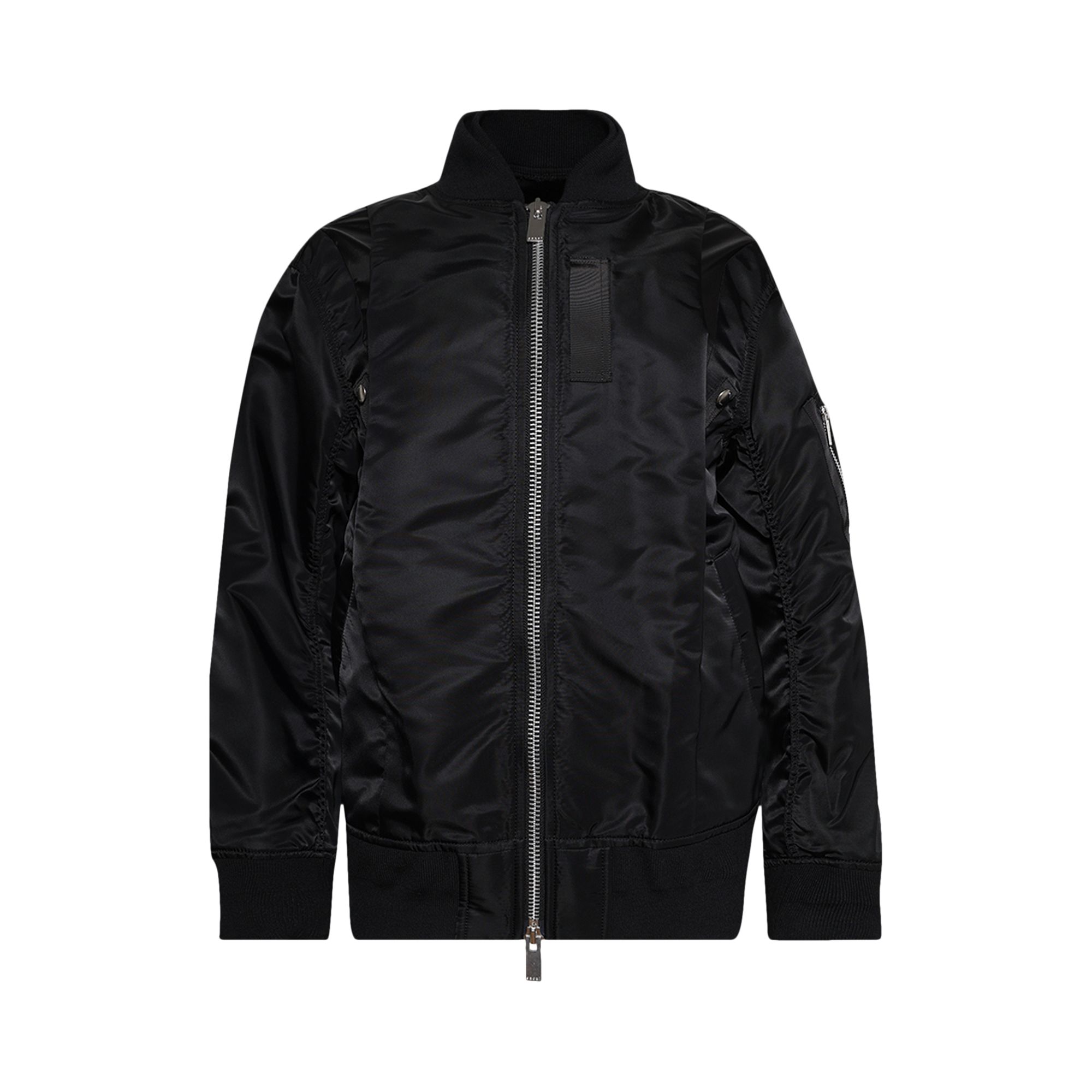 Pre-owned Sacai Nylon Twill Blouson 'black' | Women's Size 1