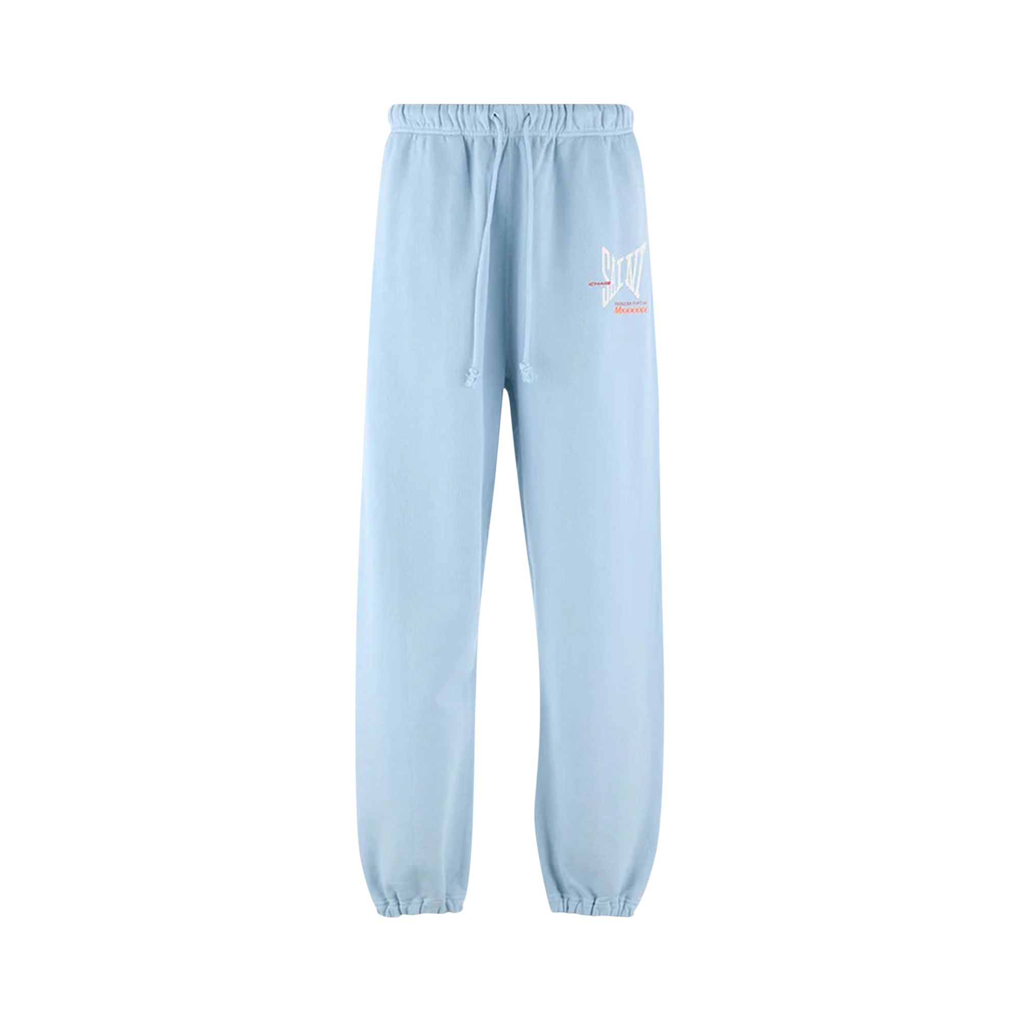 Pre-owned Saint Mxxxxxx Ribon Saint Sweatpants 'blue' | Men's Size L
