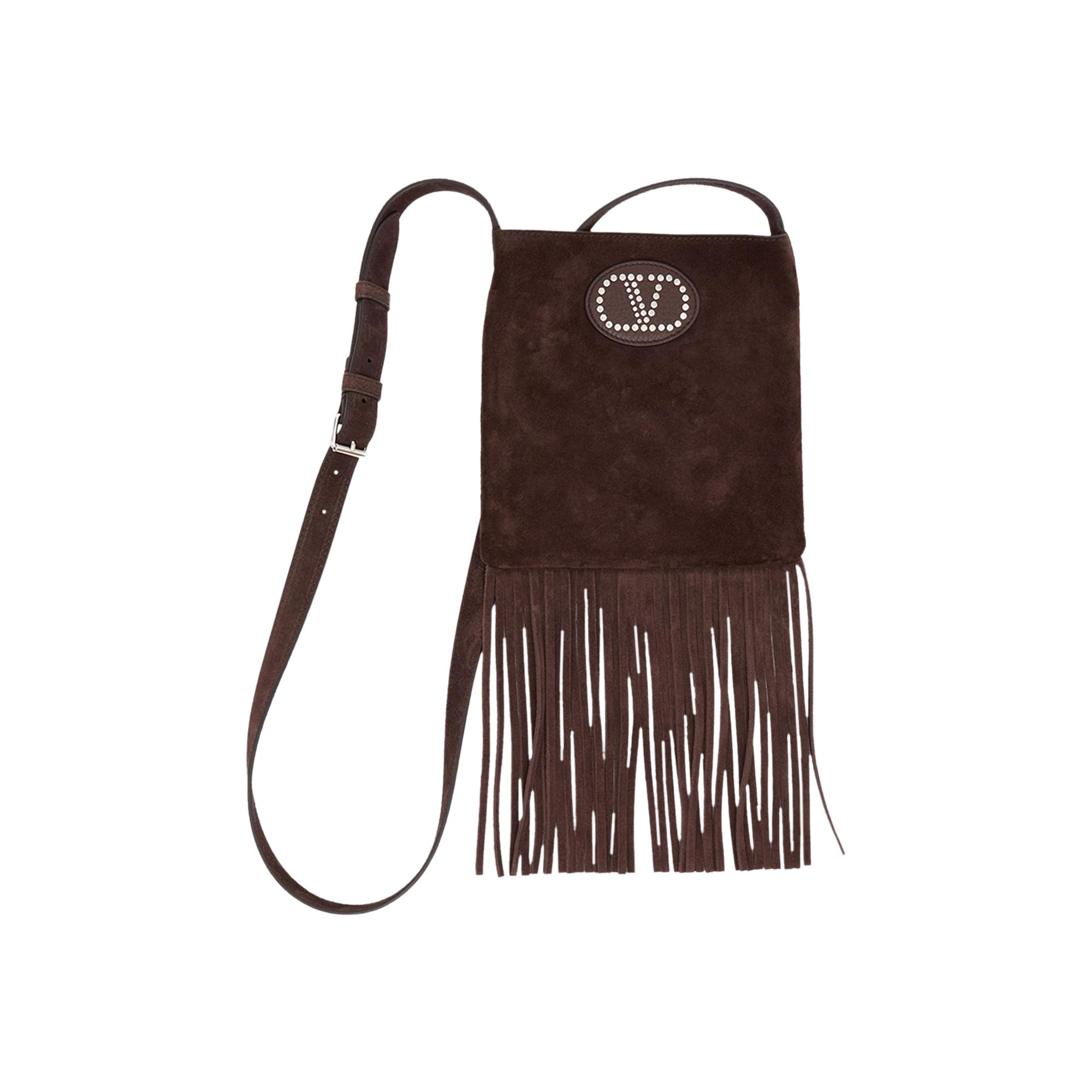 Pre-owned Valentino Garavani Valentino Nellcote Small Cross Body Bag 'testa Di Moro/fondant' | Brown | Women's Size Onesize