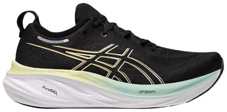 Asics Gel Nimbus 26 Black Light Celadon