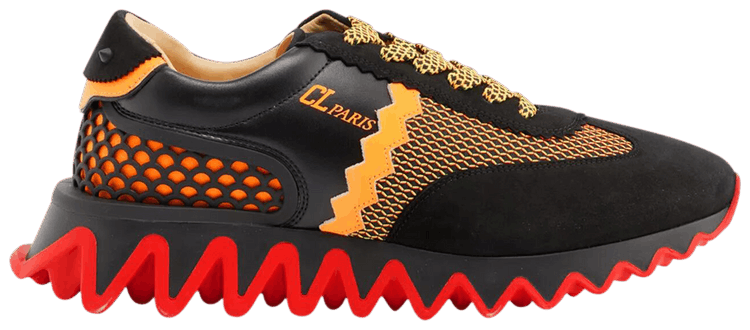 Christian Louboutin Loubishark Black Orange