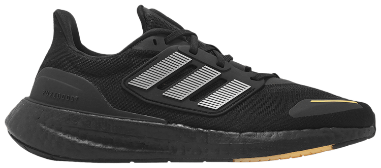 Adidas PureBoost 23 HeatRDY Black Silver Metallic