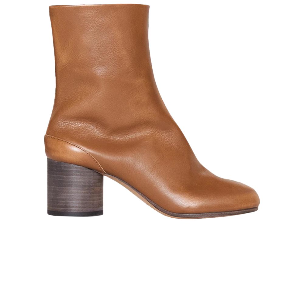Pre-owned Maison Margiela Wmns Tabi Ankle Boot 'brown' | Women's Size 40