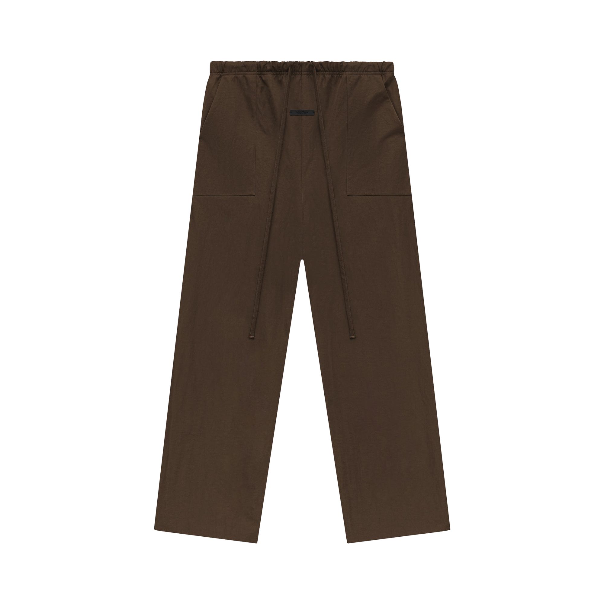 Pre-owned Essentials Fear Of God  Textured Nylon Utility Pant 'brown' | Men's Size L