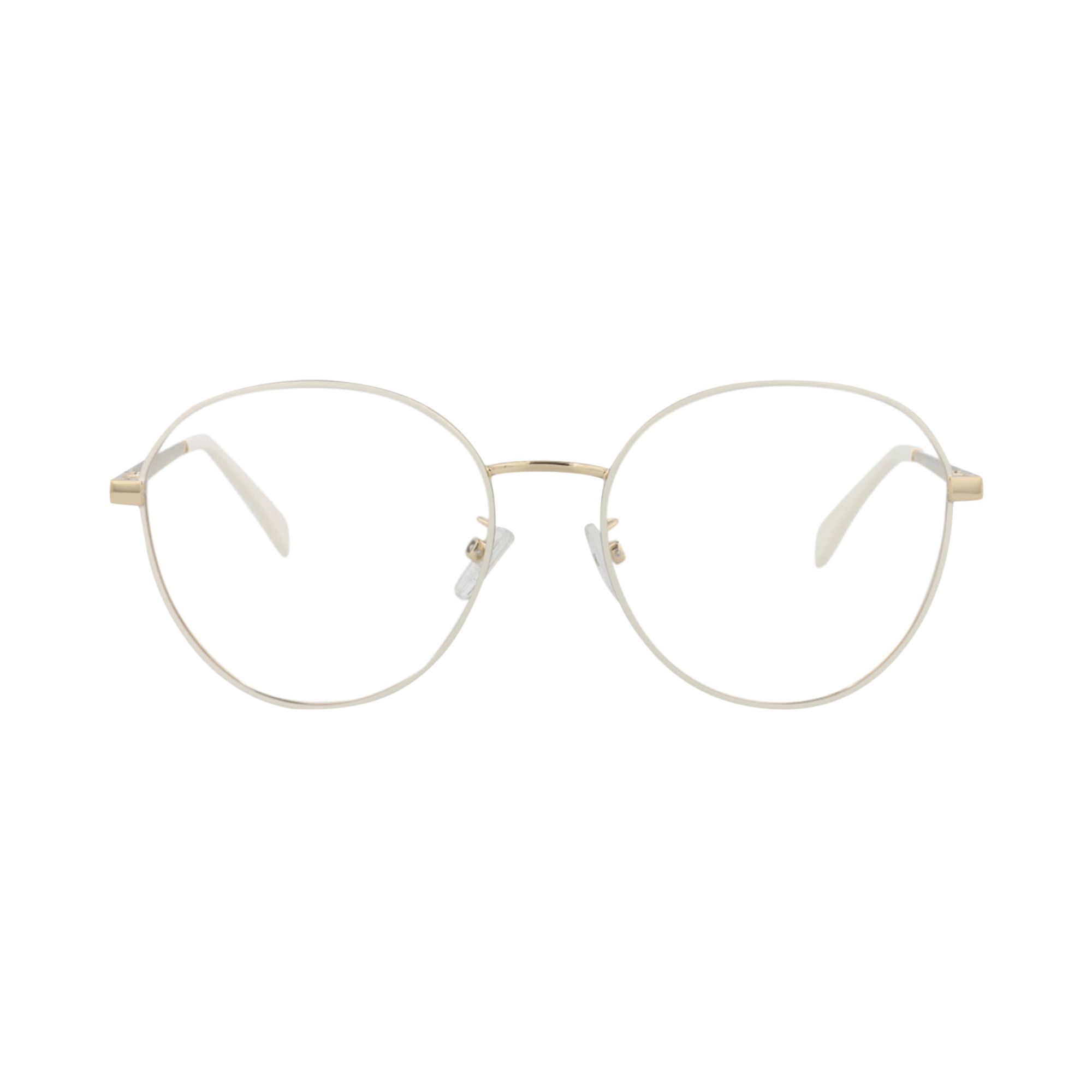 Pre-owned Fendi Round Optical Glasses 'gold/transparent' | Women's Size Onesize
