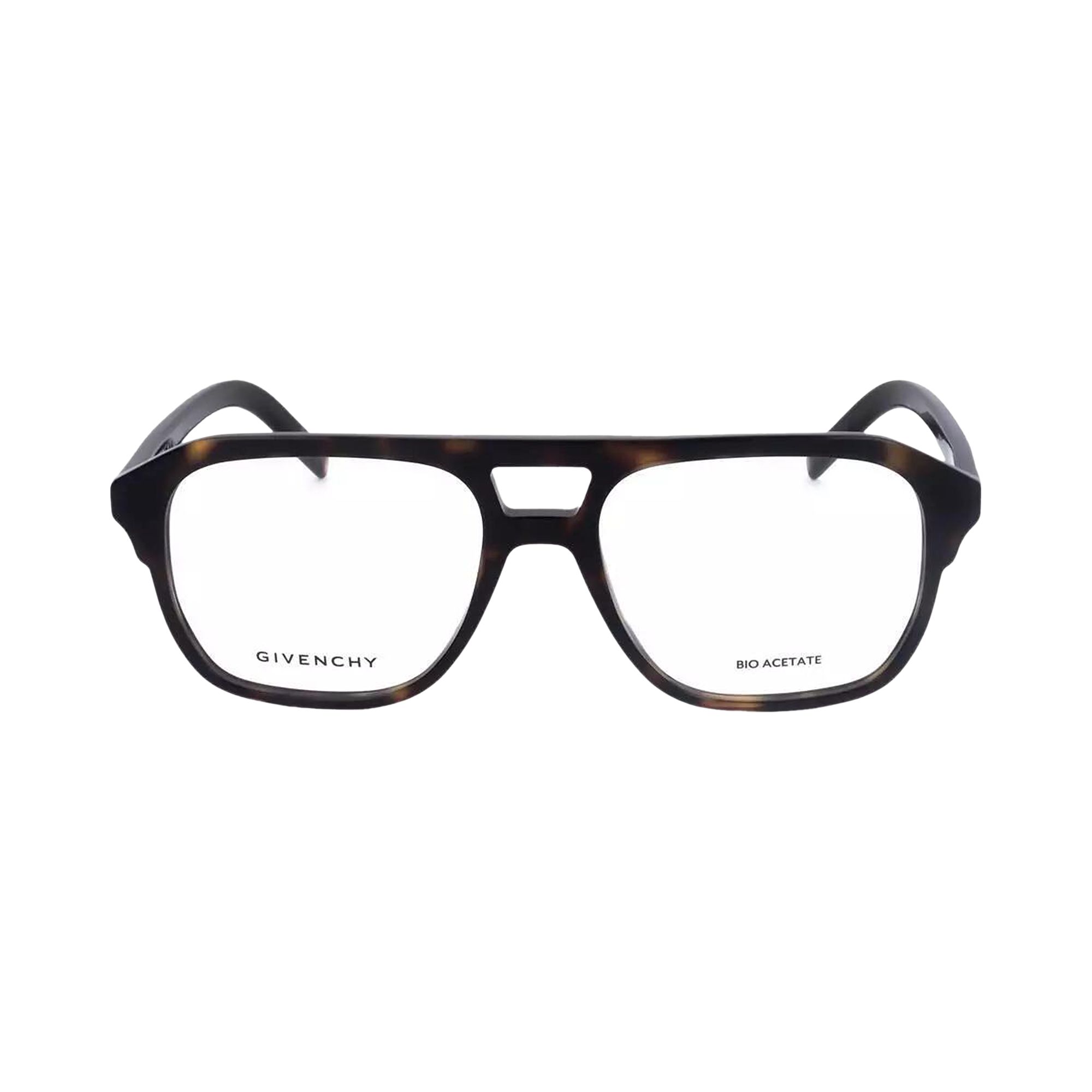 Pre-owned Givenchy Aviator Optical Glasses 'havana/transparent' | Brown | Women's Size Onesize