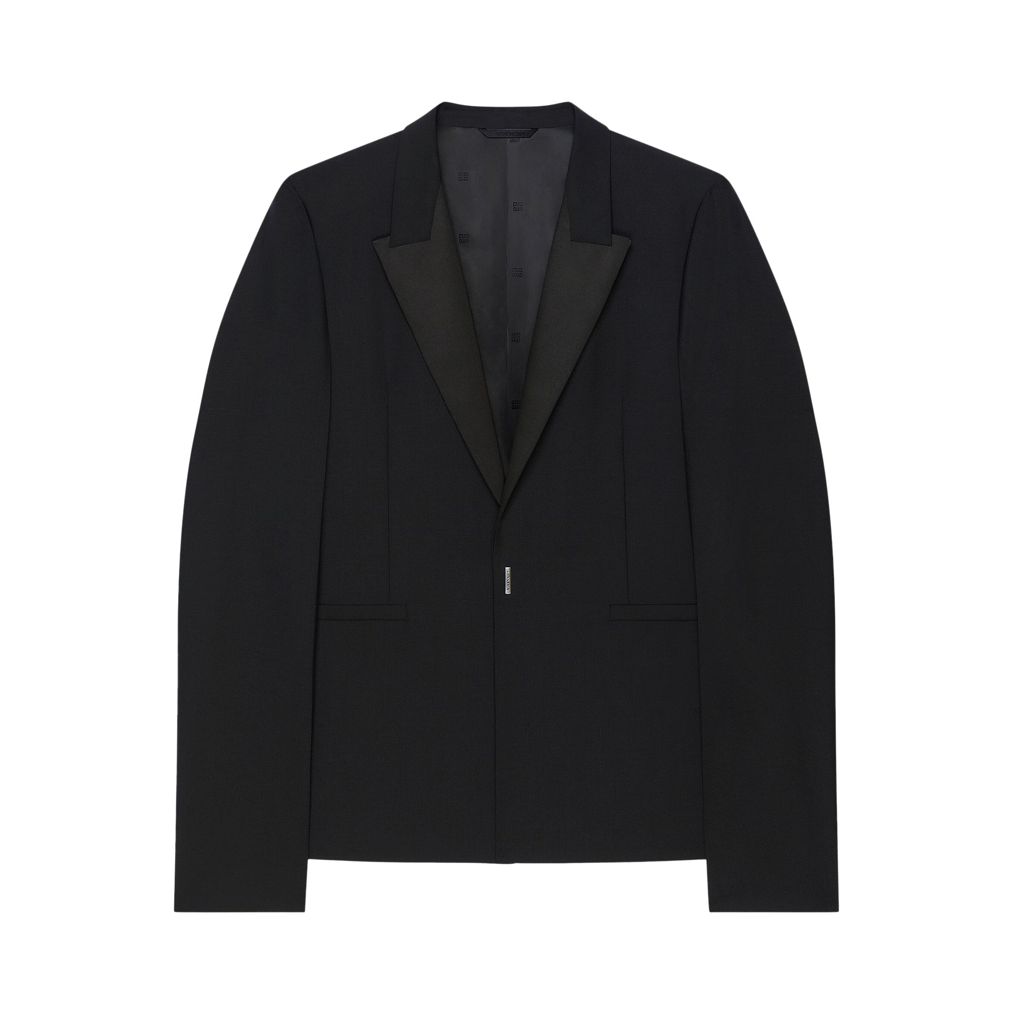 Pre-owned Givenchy Wool Blend Blazer 'black' | Men's Size 52