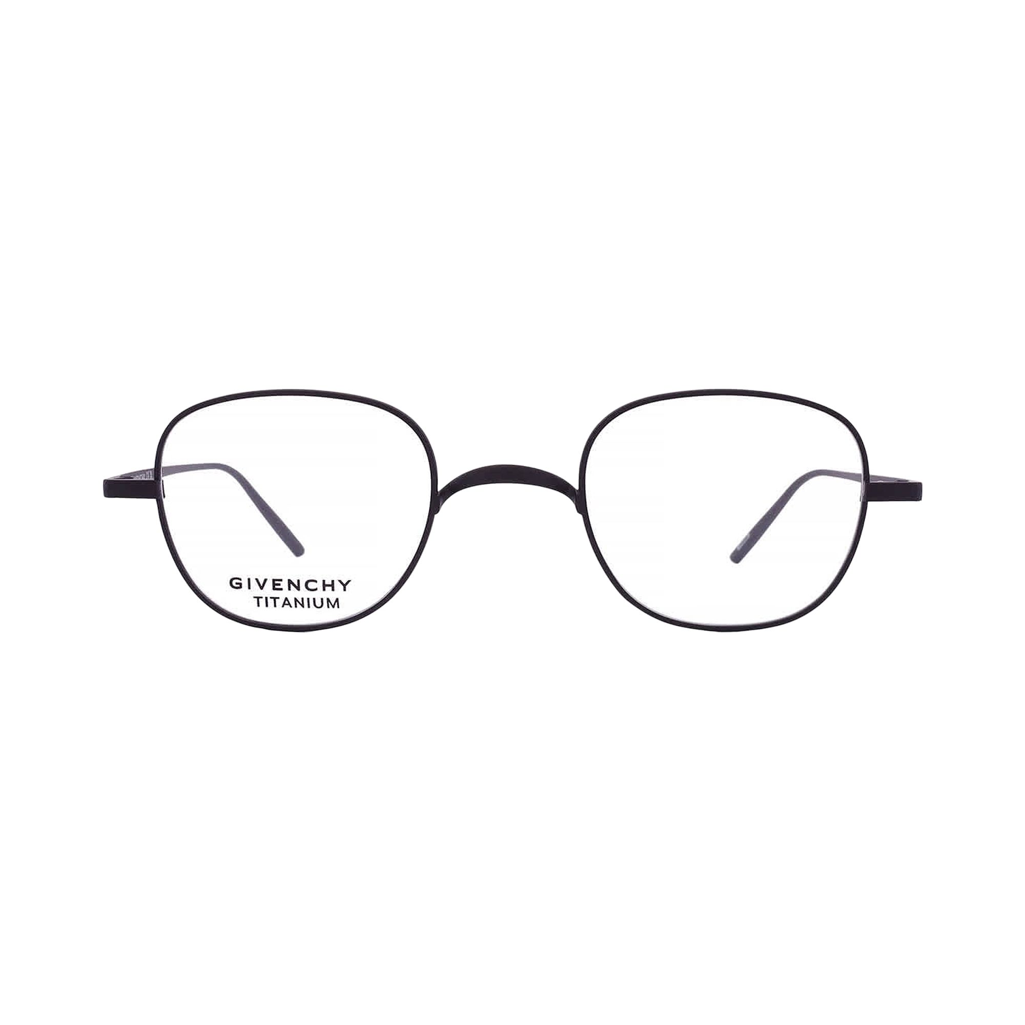 Pre-owned Givenchy Round Optical Glasses 'black/transparent' | Women's Size Onesize