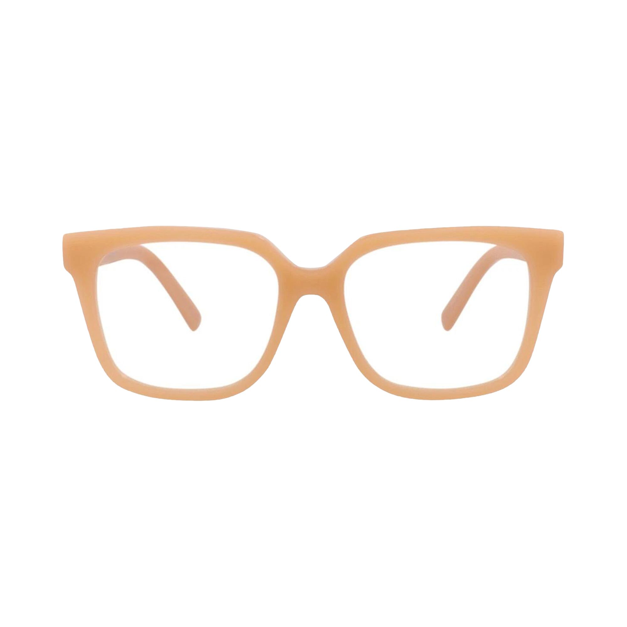 Pre-owned Givenchy Square Optical Glasses 'beige/transparent' | Tan | Women's Size Onesize