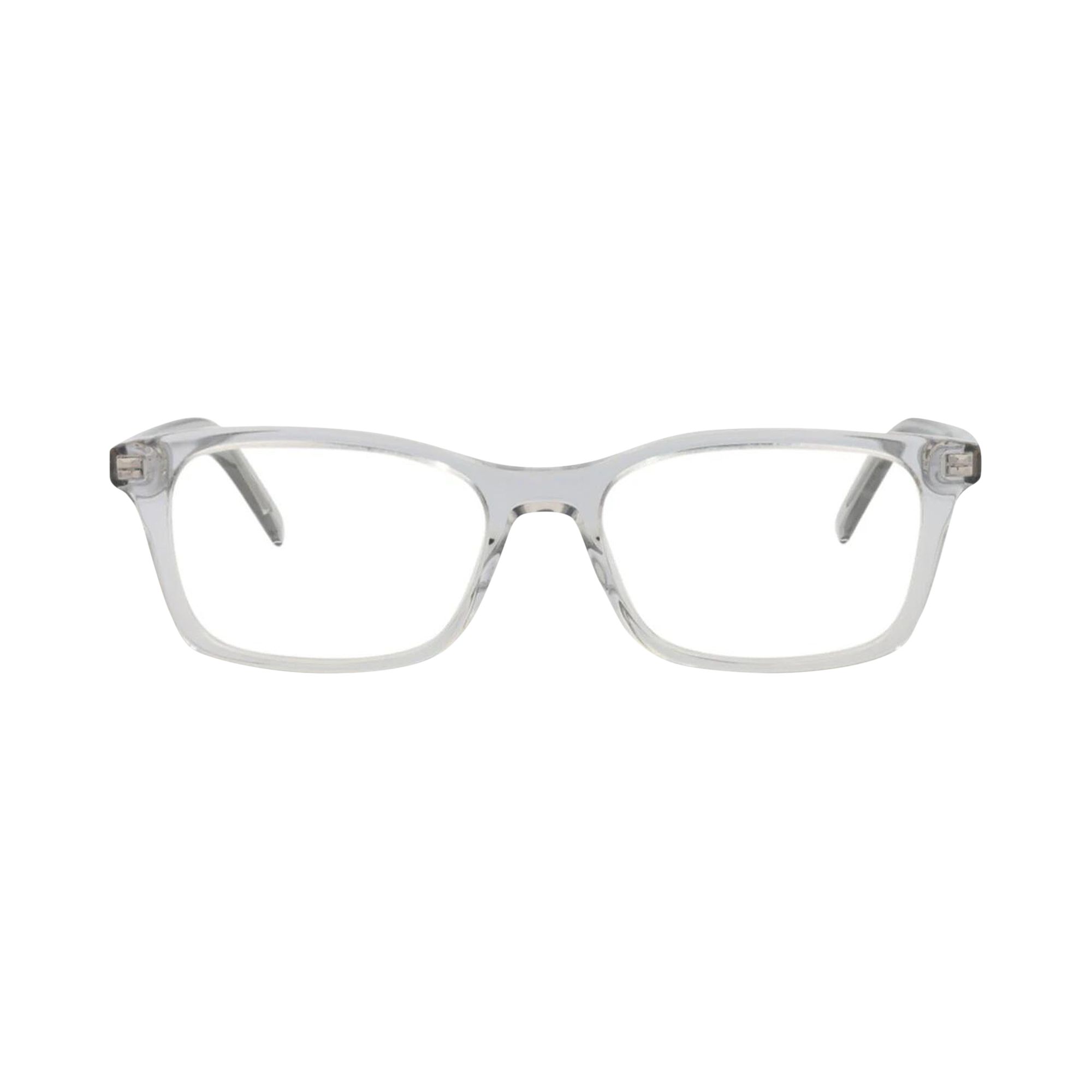 Pre-owned Givenchy Square Optical Glasses 'grey/transparent' | Women's Size Onesize
