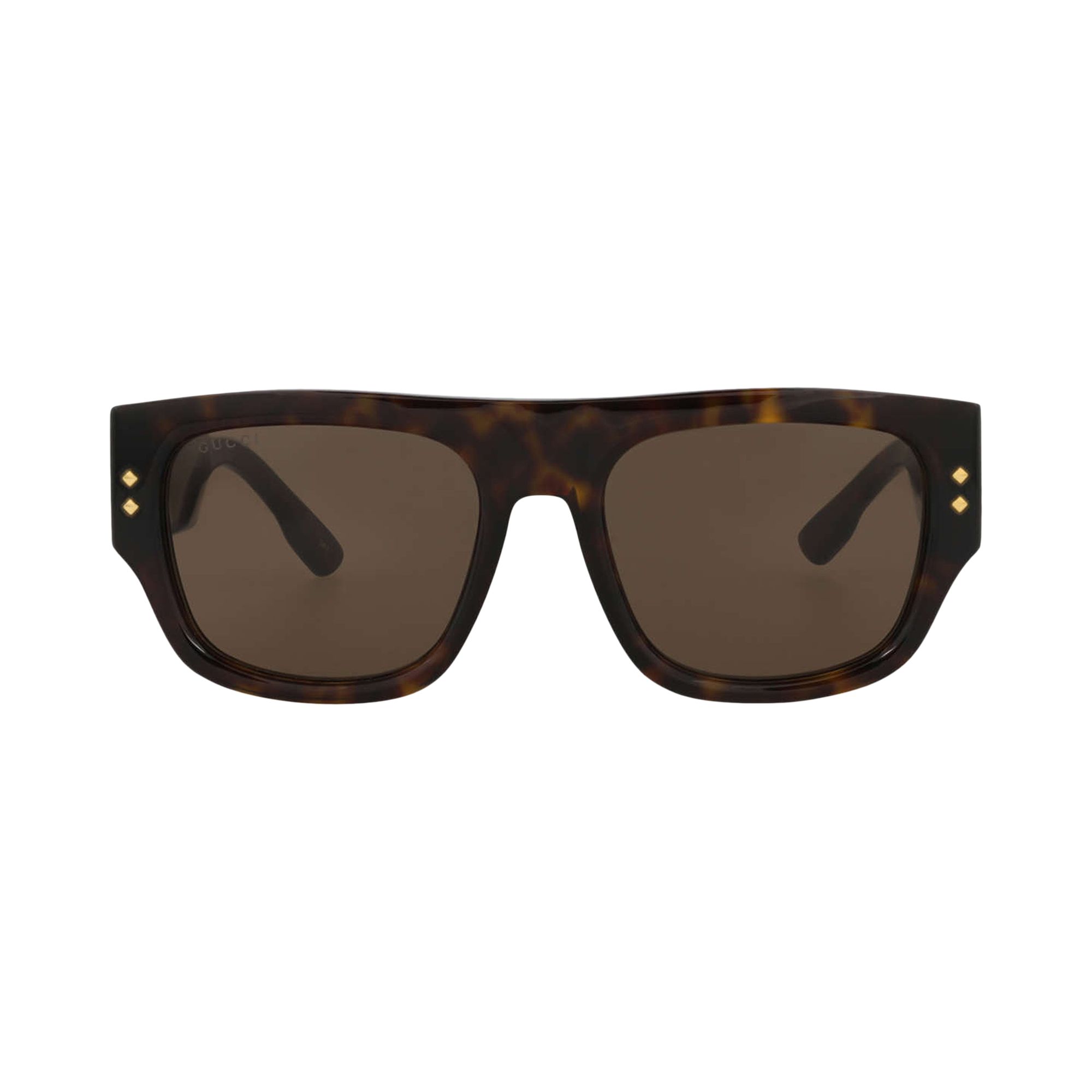 Click to view more detailed imagery on our partner's website Pre-owned Gucci Square Sunglasses 'havana/brown' | Men's Size Onesize