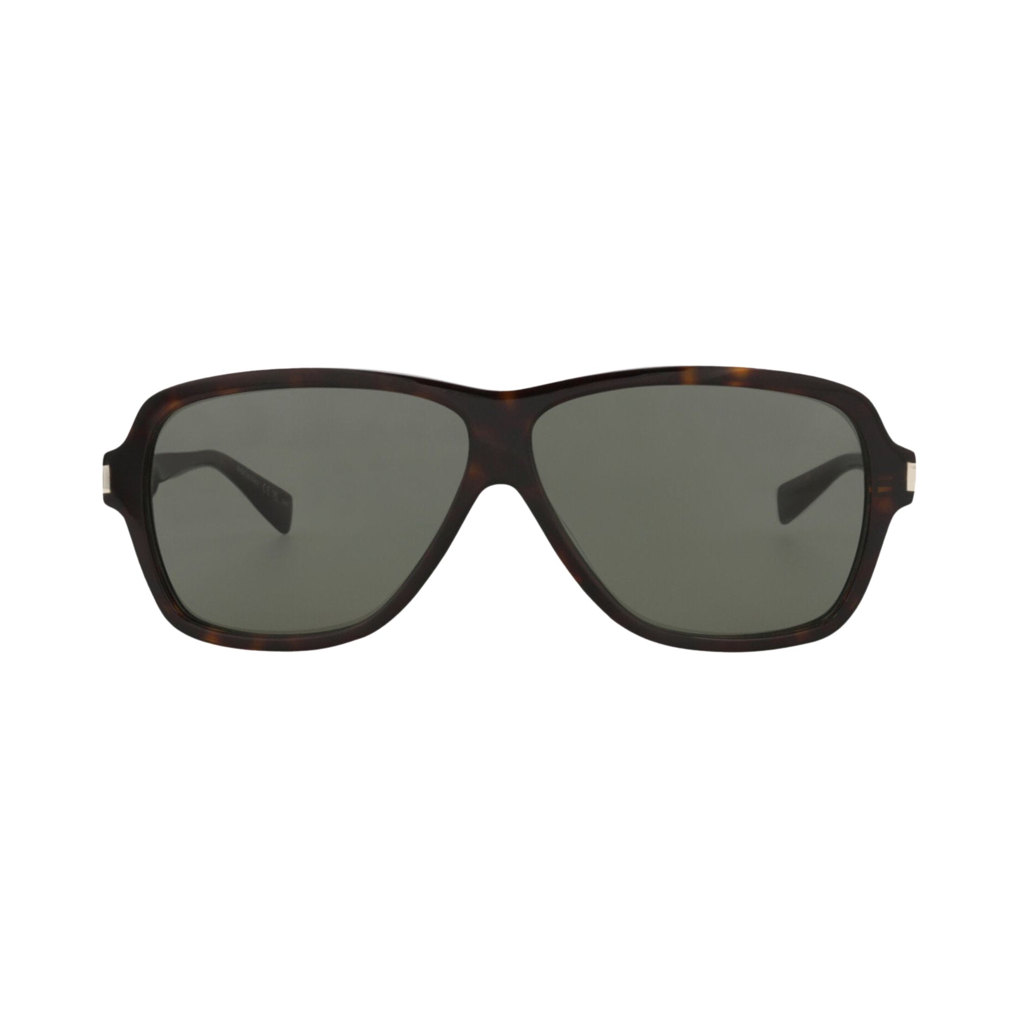 Pre-owned Saint Laurent Aviator Sunglasses 'havana/grey' | Brown | Men's Size Onesize
