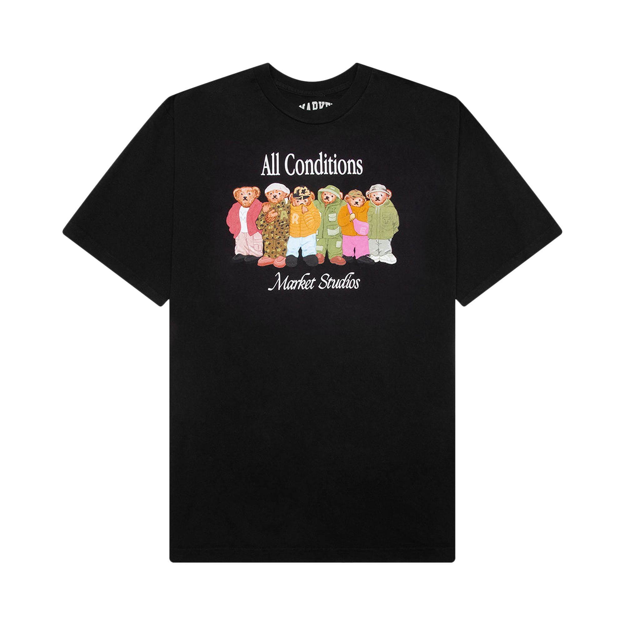 Pre-owned Market Gorpcore Bear T-shirt 'black' | Men's Size M