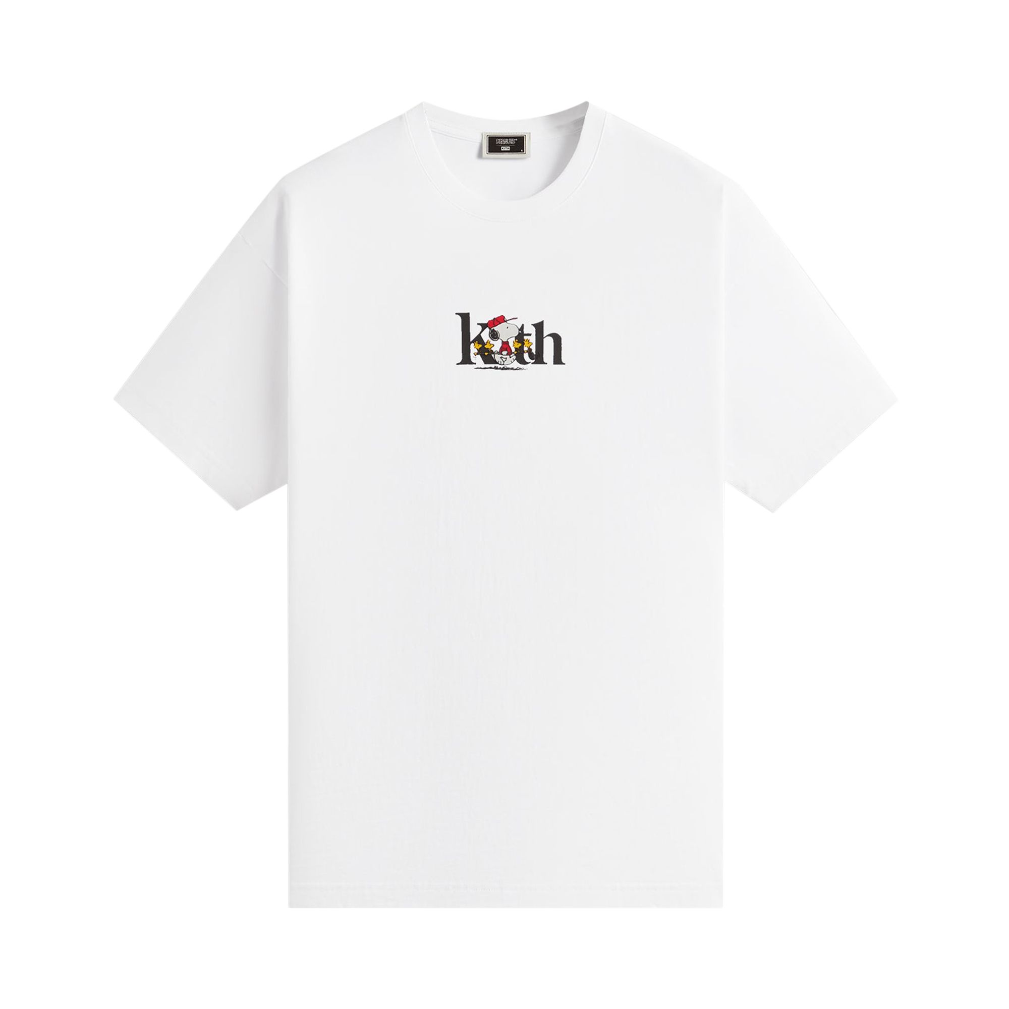 Pre-owned Kith For Peanuts Golf Serif Tee 'white' | Men's Size S