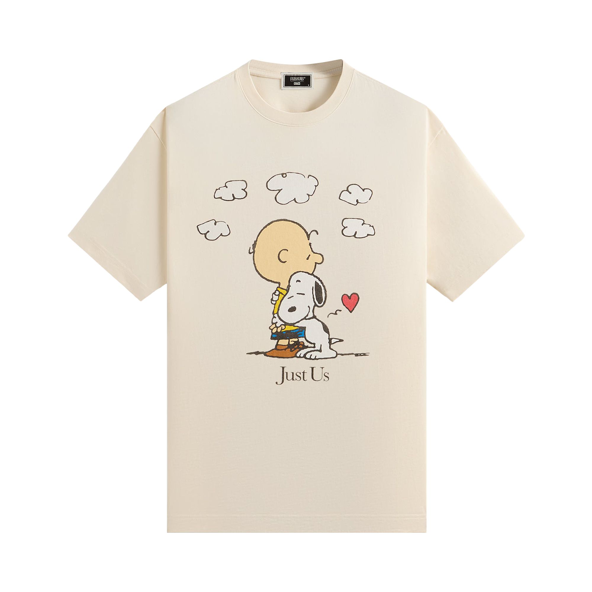 Pre-owned Kith For Peanuts Charlie Brown Just Us Tee 'sandrift' | Tan | Men's Size S