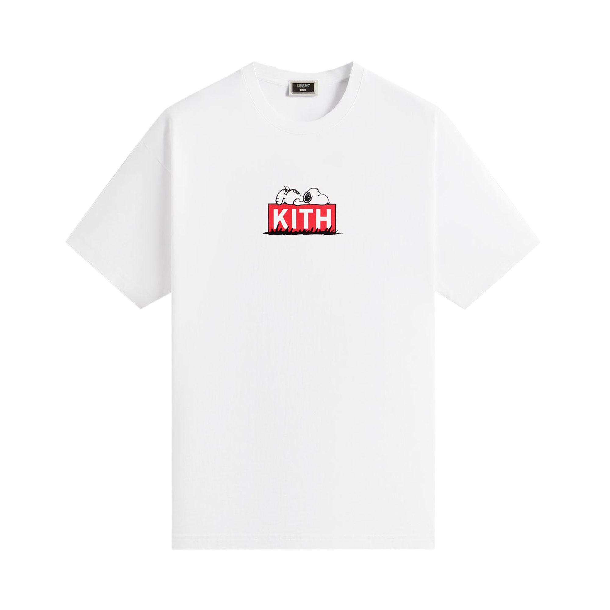 Pre-owned Kith For Peanuts Doghouse Classic Logo Tee 'white' | Men's Size L