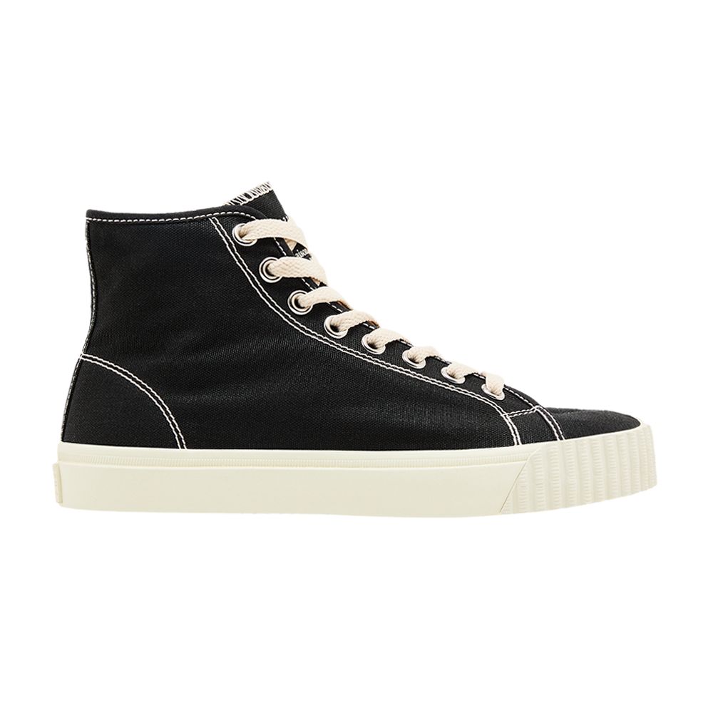 Pre-owned Maison Margiela Wmns Tabi High 'black White' | Women's Size 40
