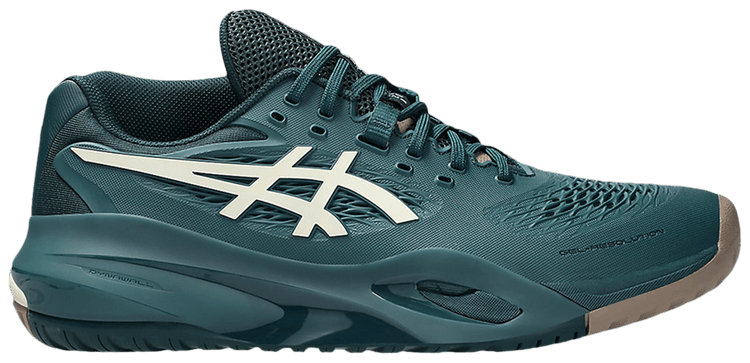 ASICS Gel Resolution X Wide Saxon Green Birch