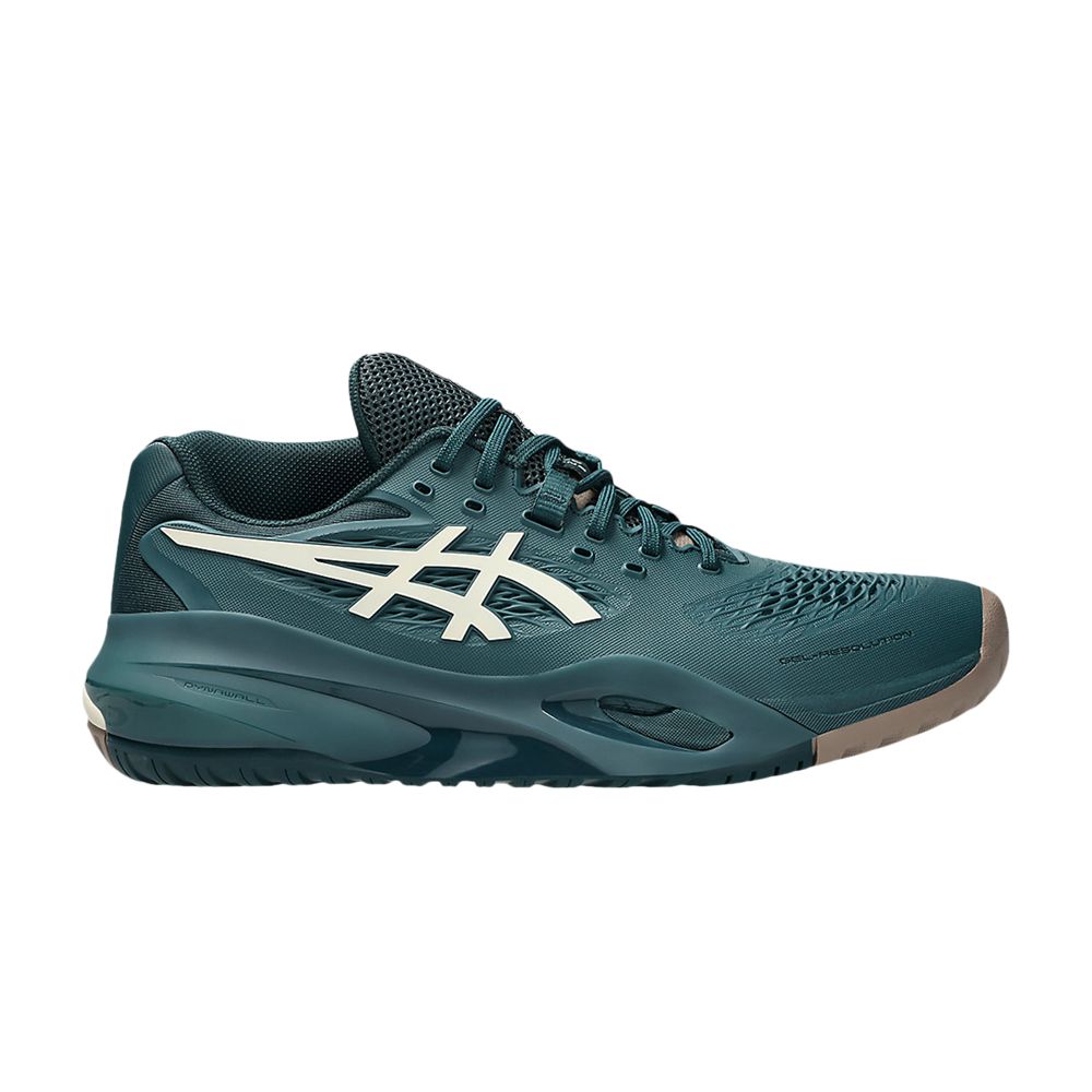 Pre-owned Asics Gel Resolution X Wide 'saxon Green Birch' | Men's Size 9