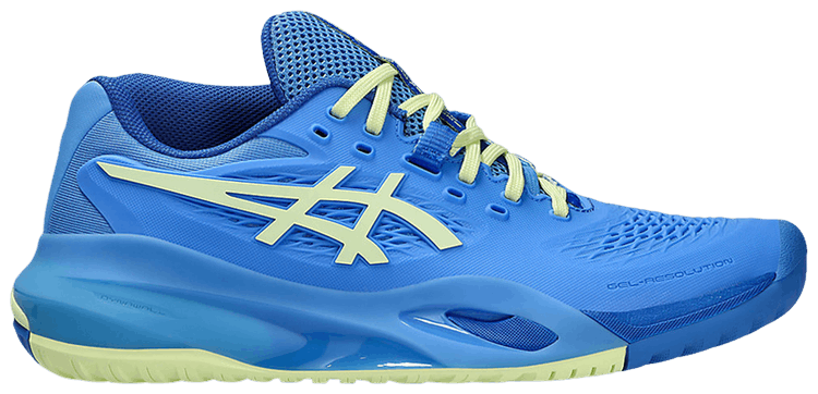 Asics Wmns Gel Resolution X Blue Coast Huddle Yellow