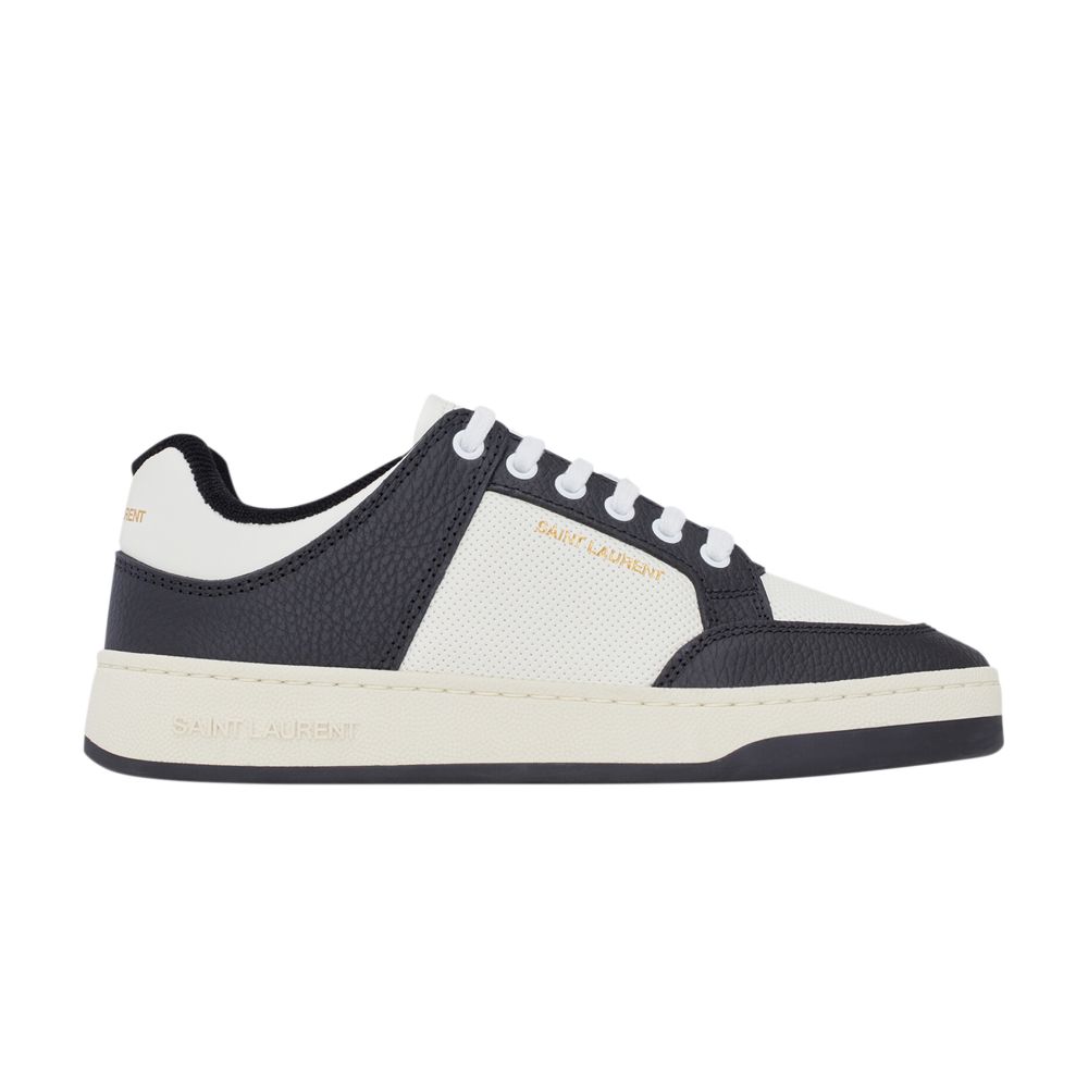 Pre-owned Saint Laurent Wmns Sl-61 Low 'white Black' | Women's Size 34.5