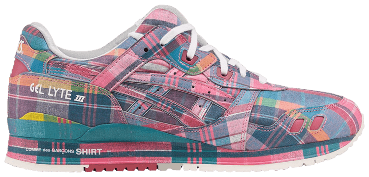 ASICS x Comme des Garcons SHIRT ☆ Gel-Lyte 3 ‘07 ‘Plaid’ Buy Comme des Garçons SHIRT x Gel Lyte 3 '07 Remastered
